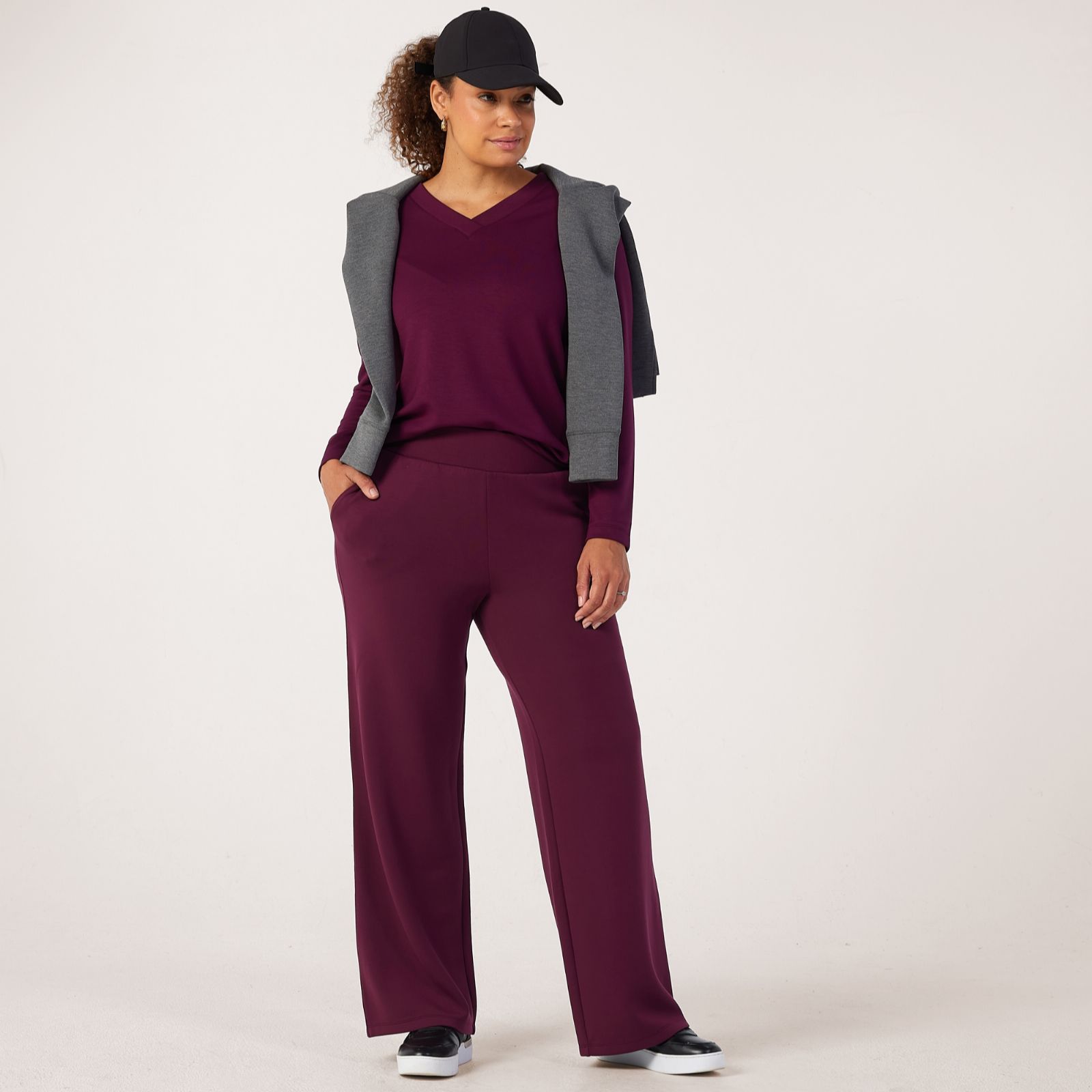 Ruth Langsfod Leisurewear Wide Leg Trouser Standard