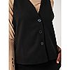 Kim & Co Cashmere Look Waistcoat with Buttons
