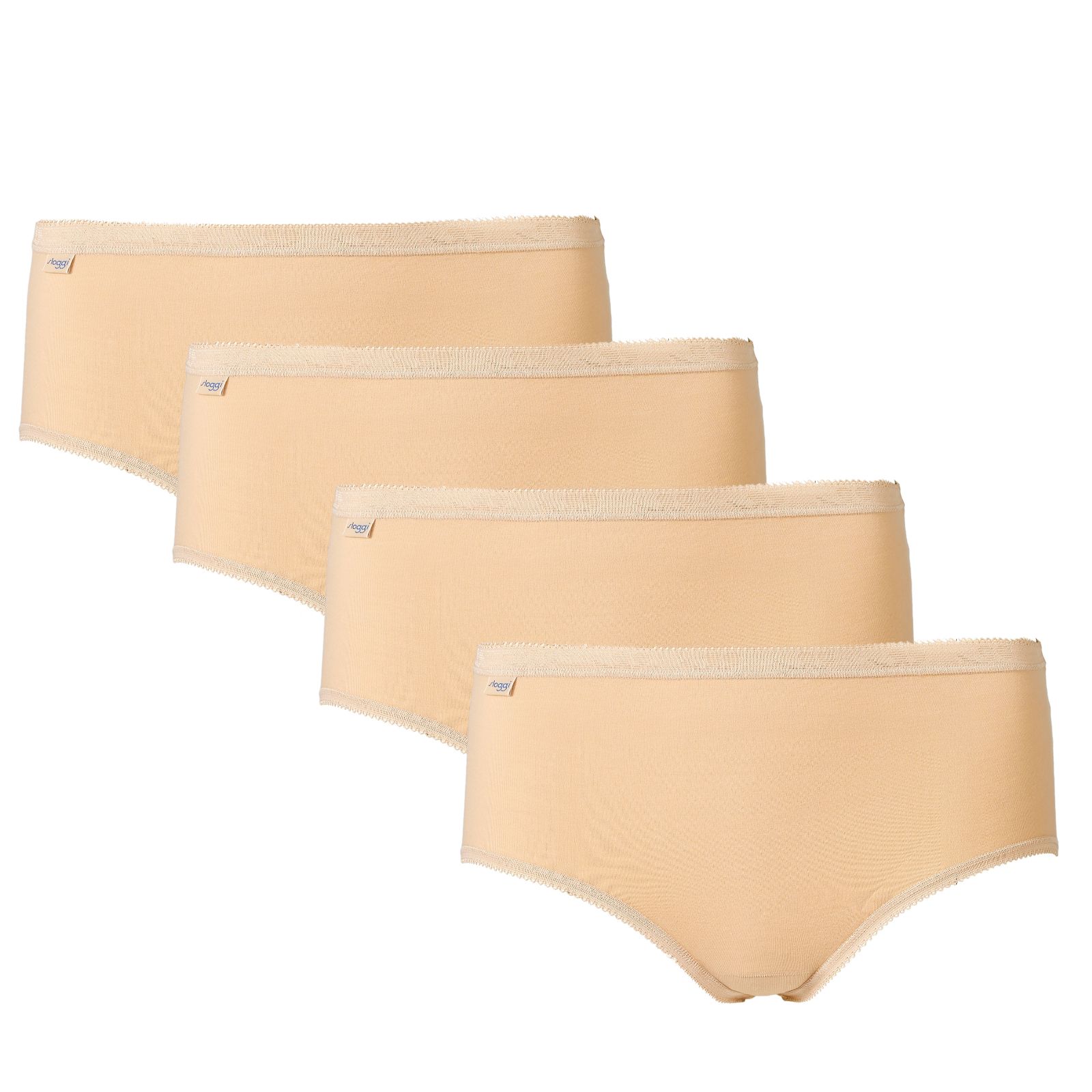 Sloggi Cotton Midi Brief 4 Pack