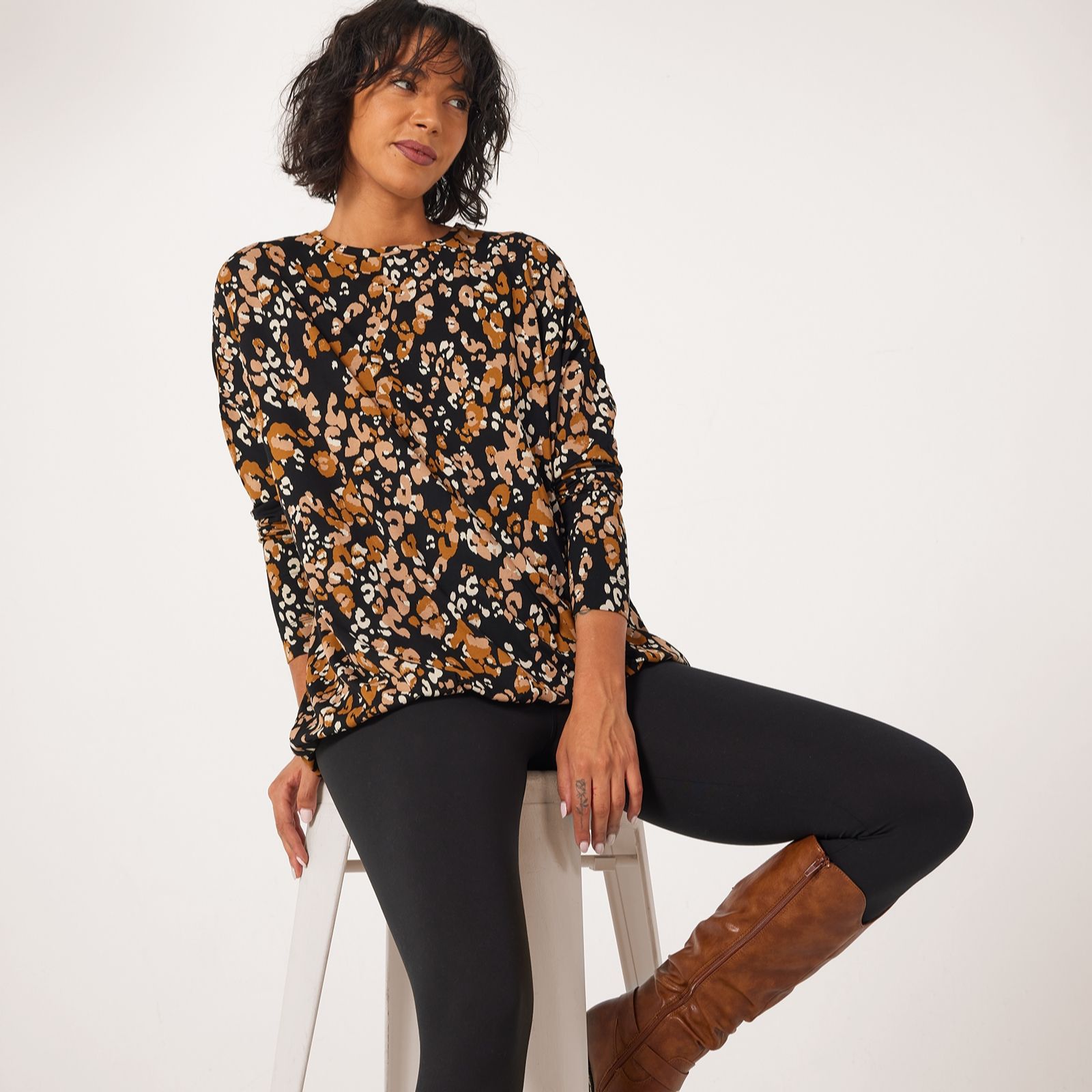 Masai Copenhagen Baggy Printed Jersey Tunic