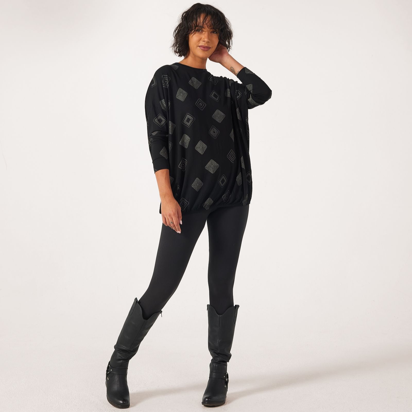 Masai Copenhagen Baggy Printed Jersey Tunic