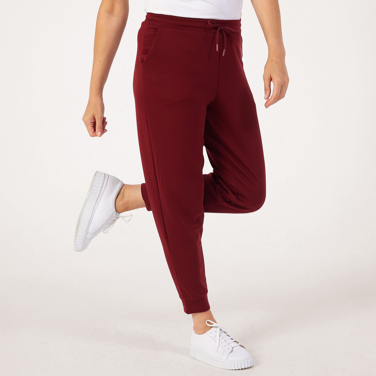 Denim & Co. Super Soft Cuffed Joggers