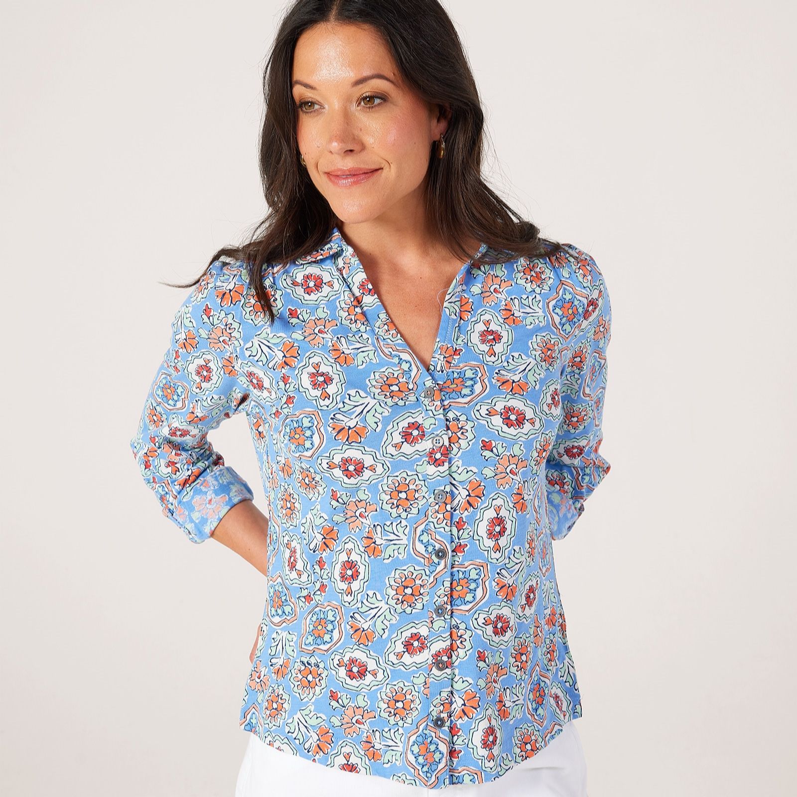White Stuff Annie Jersey Shirt