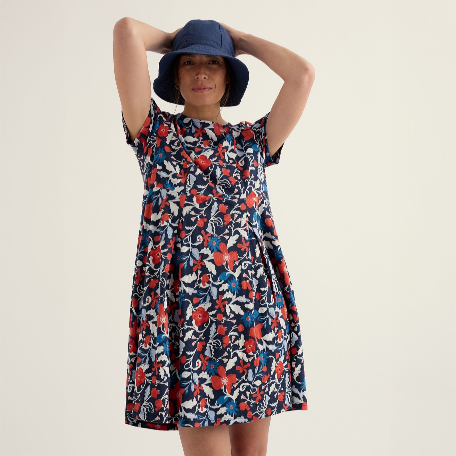 Seasalt Cornwall Short Sleeve Witch Hazel Dress