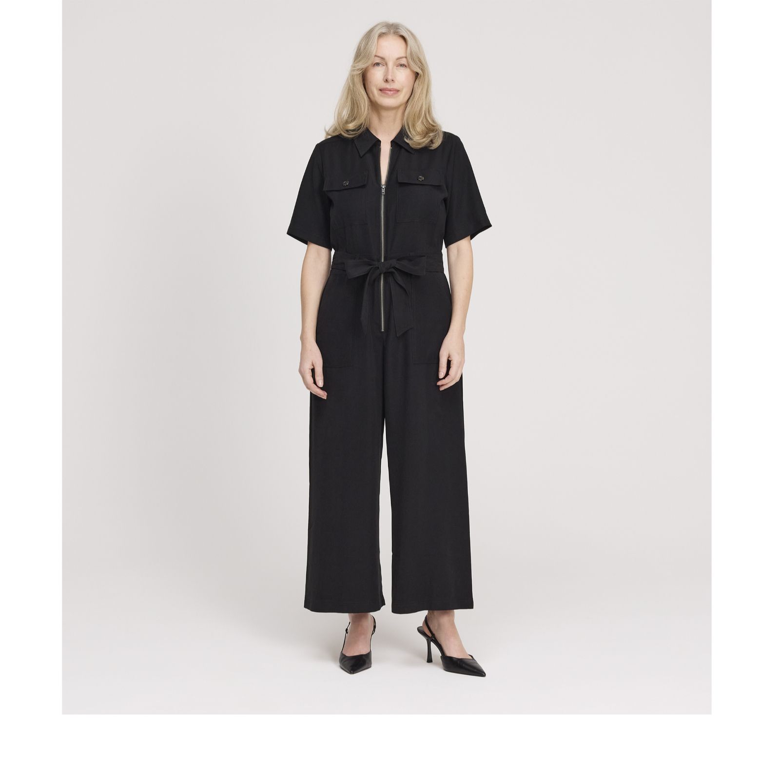 Finery London Marie Cupro Jumpsuit