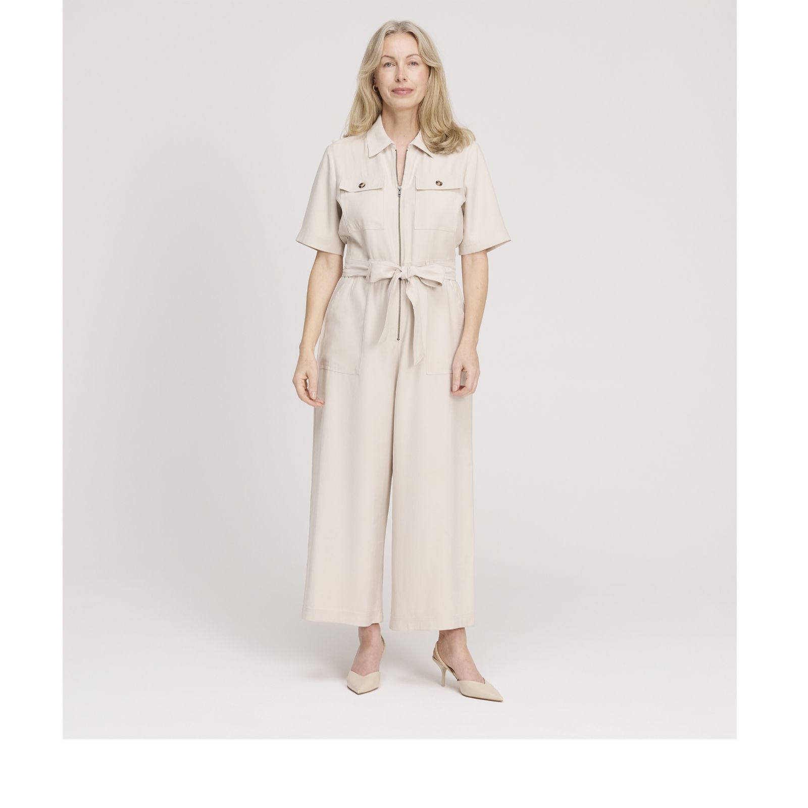 Finery London Marie Cupro Jumpsuit