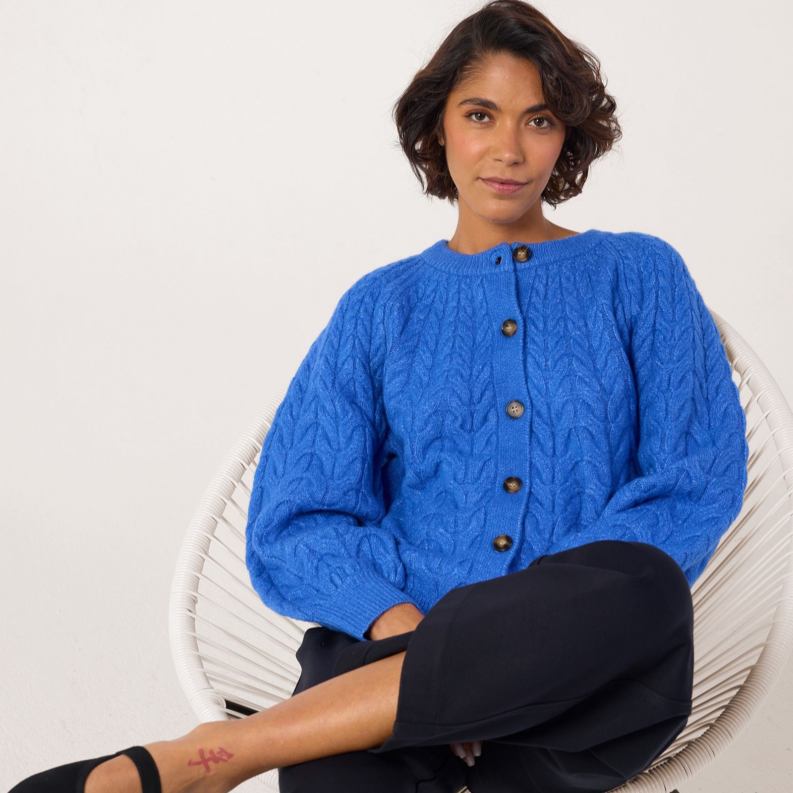 Ben de Lisi Cable Cardigan