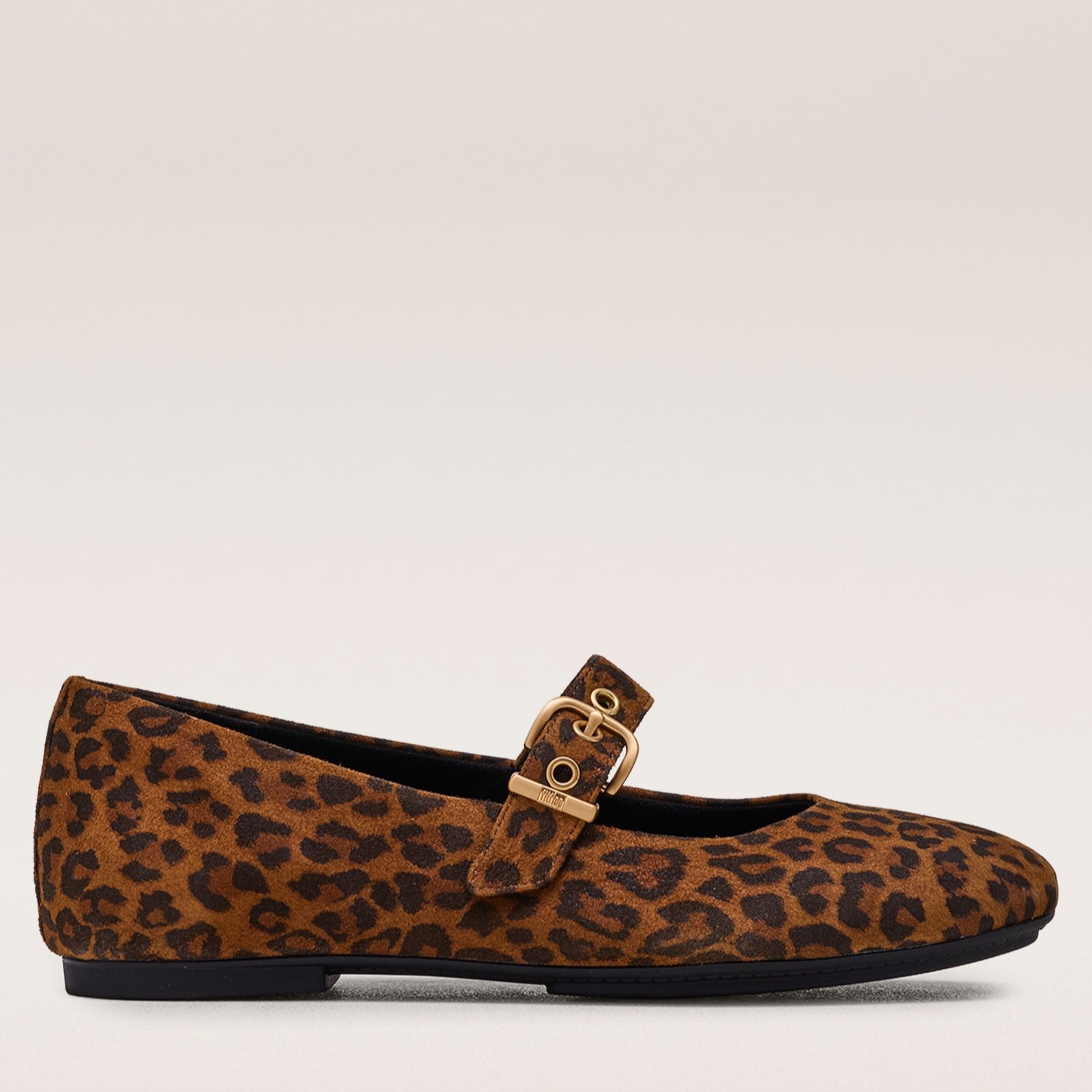 Outlet Fitflop Delicato Suede Leopard Mary-Jane