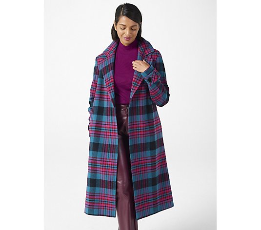 Helene Berman Wool Mix Long Coat