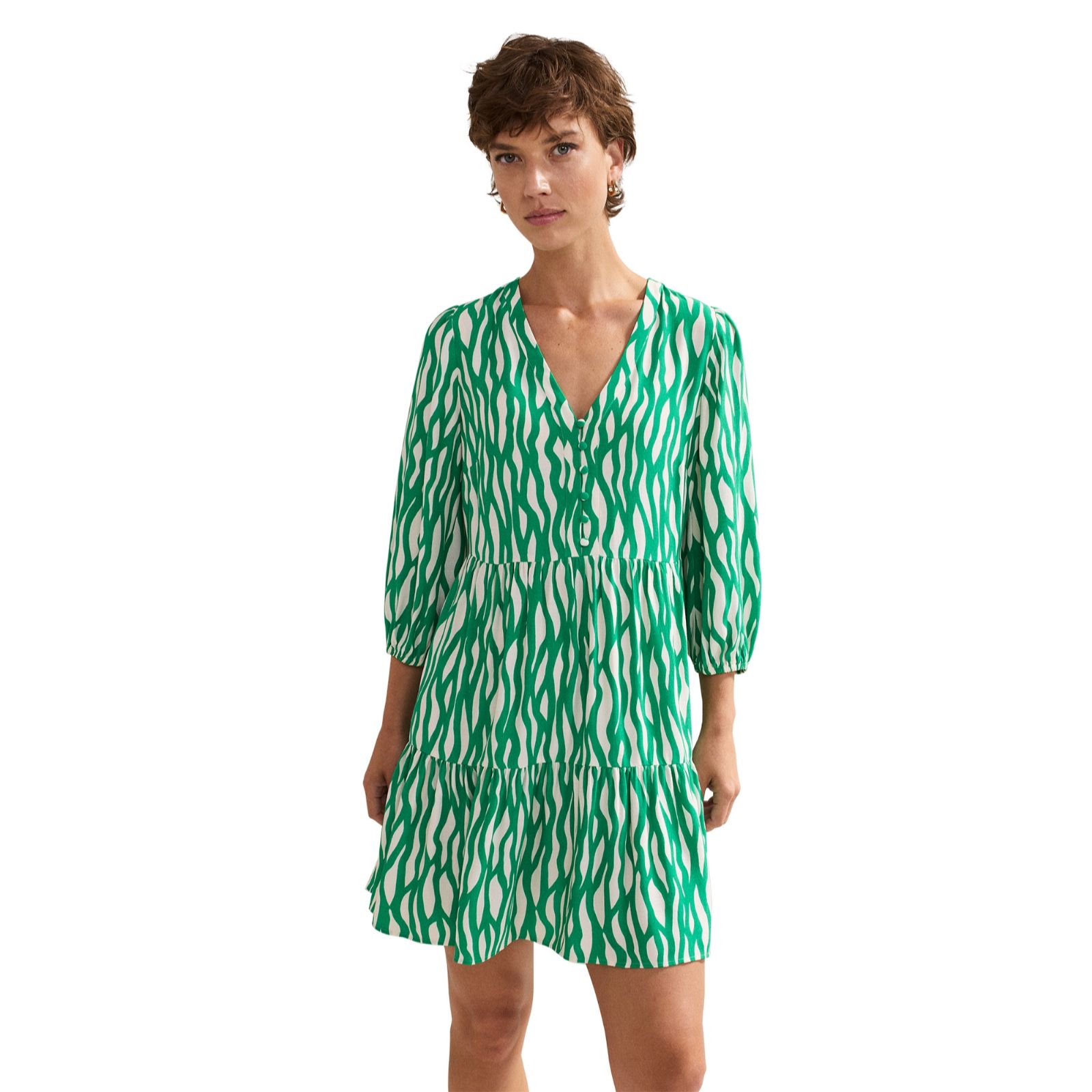 Phase Eight Penele Squiggle Swing Dress