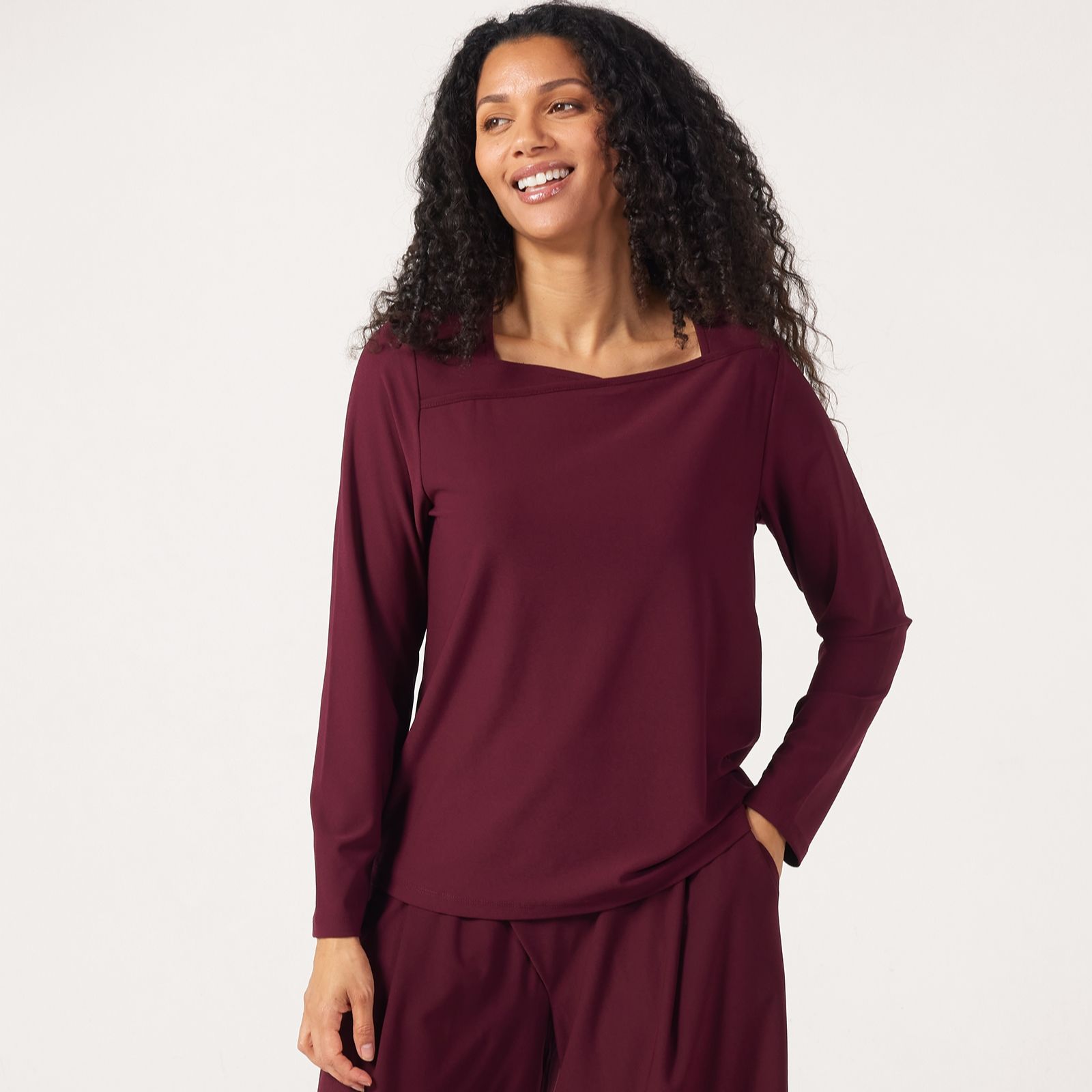 MarlaWynne Collection Luxe Crepe Top