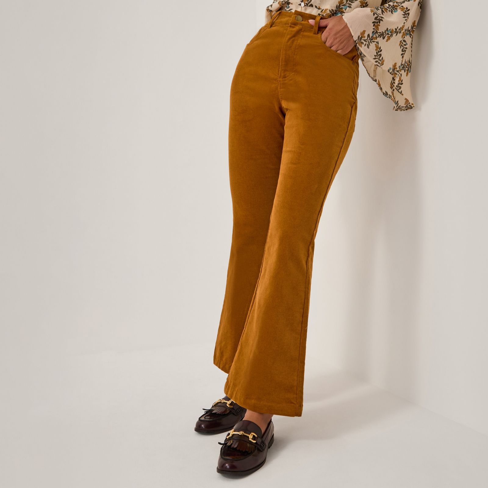 Monsoon Cassidy Cord Flared Jeans