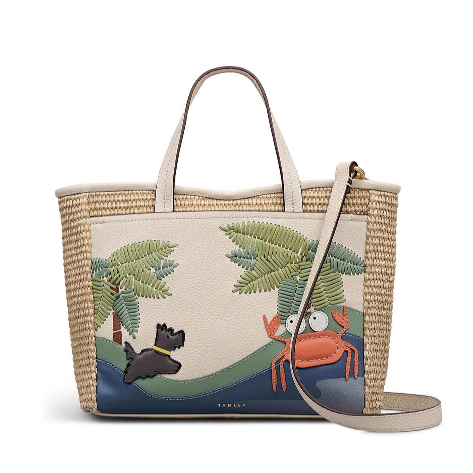 Radley Clawde Crab Medium Ziptop Grab