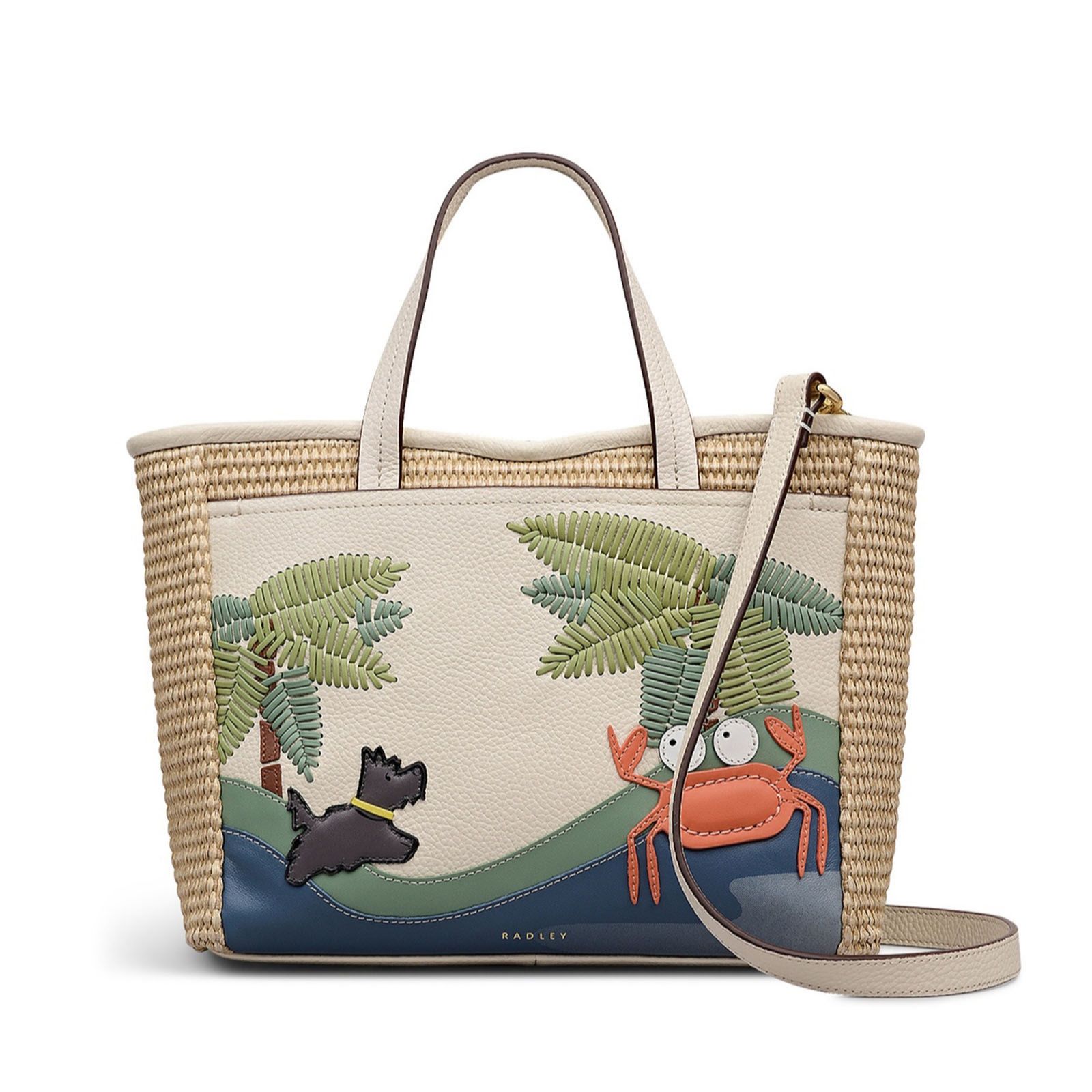 Radley Clawde Crab Medium Ziptop Grab