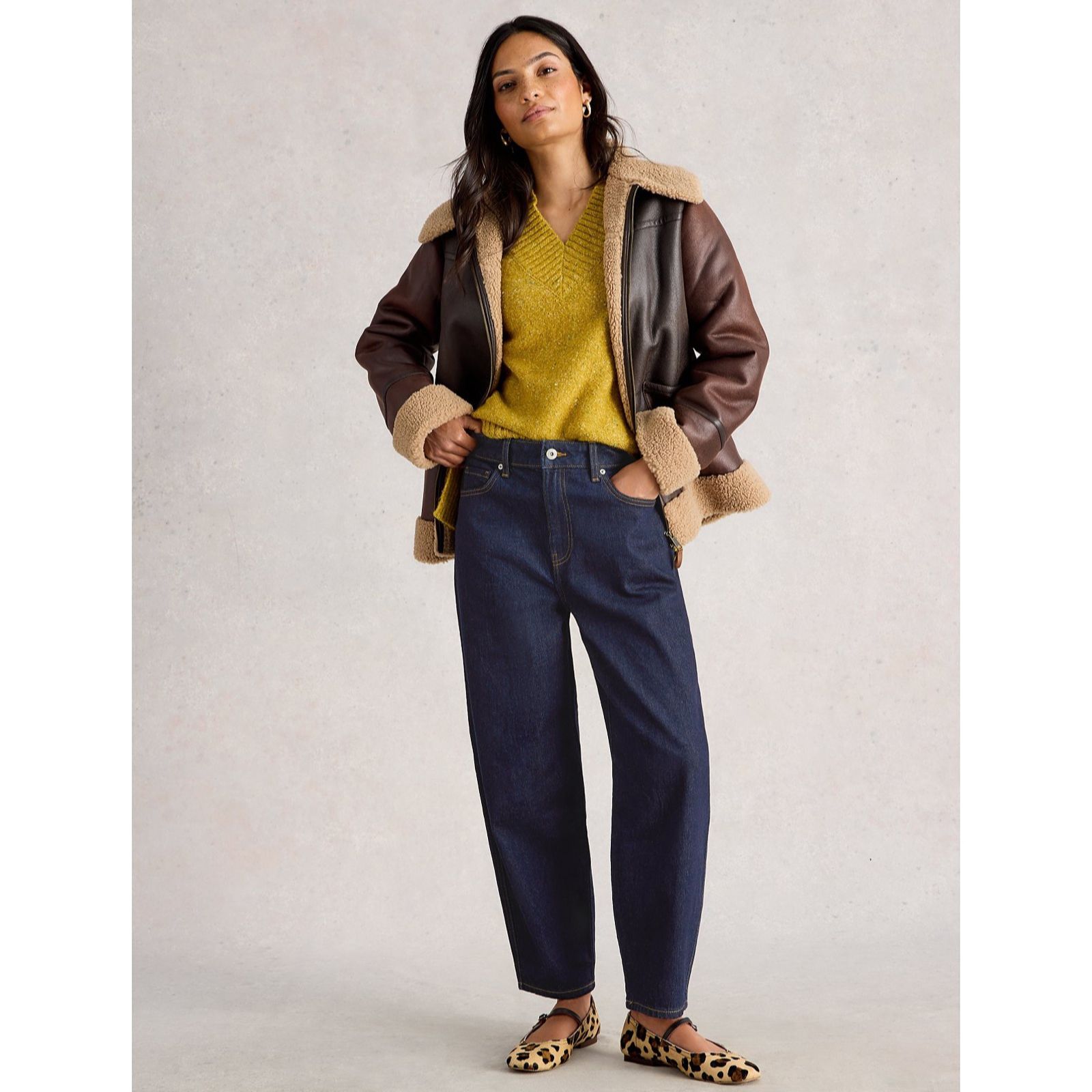 White Stuff Aubrey Barrel Leg Jeans