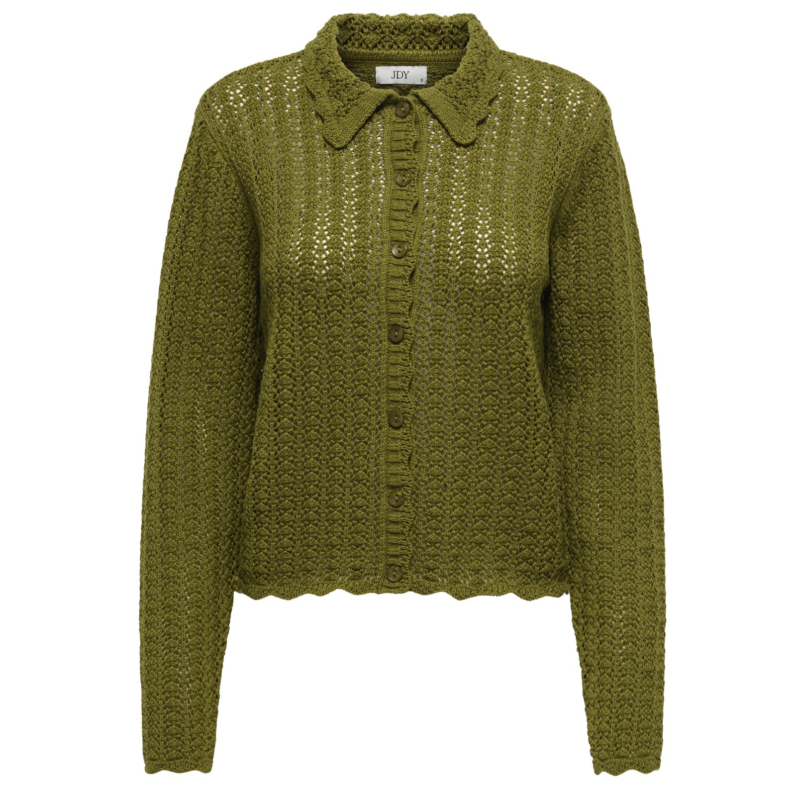 JDY Camil Collared Knitted Cardigan
