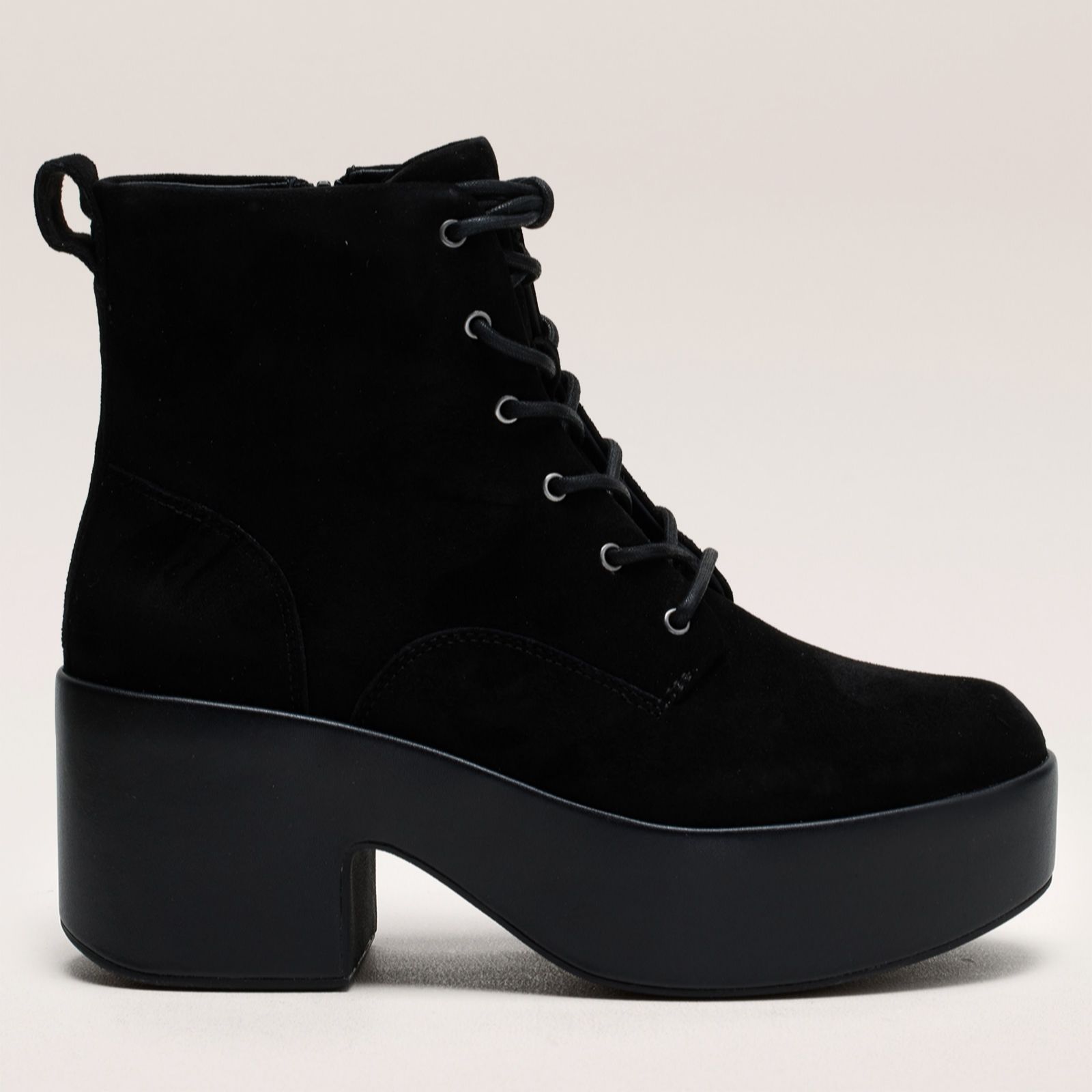 Outlet FitFlop Platfforms Heeled Lace-Up Boots