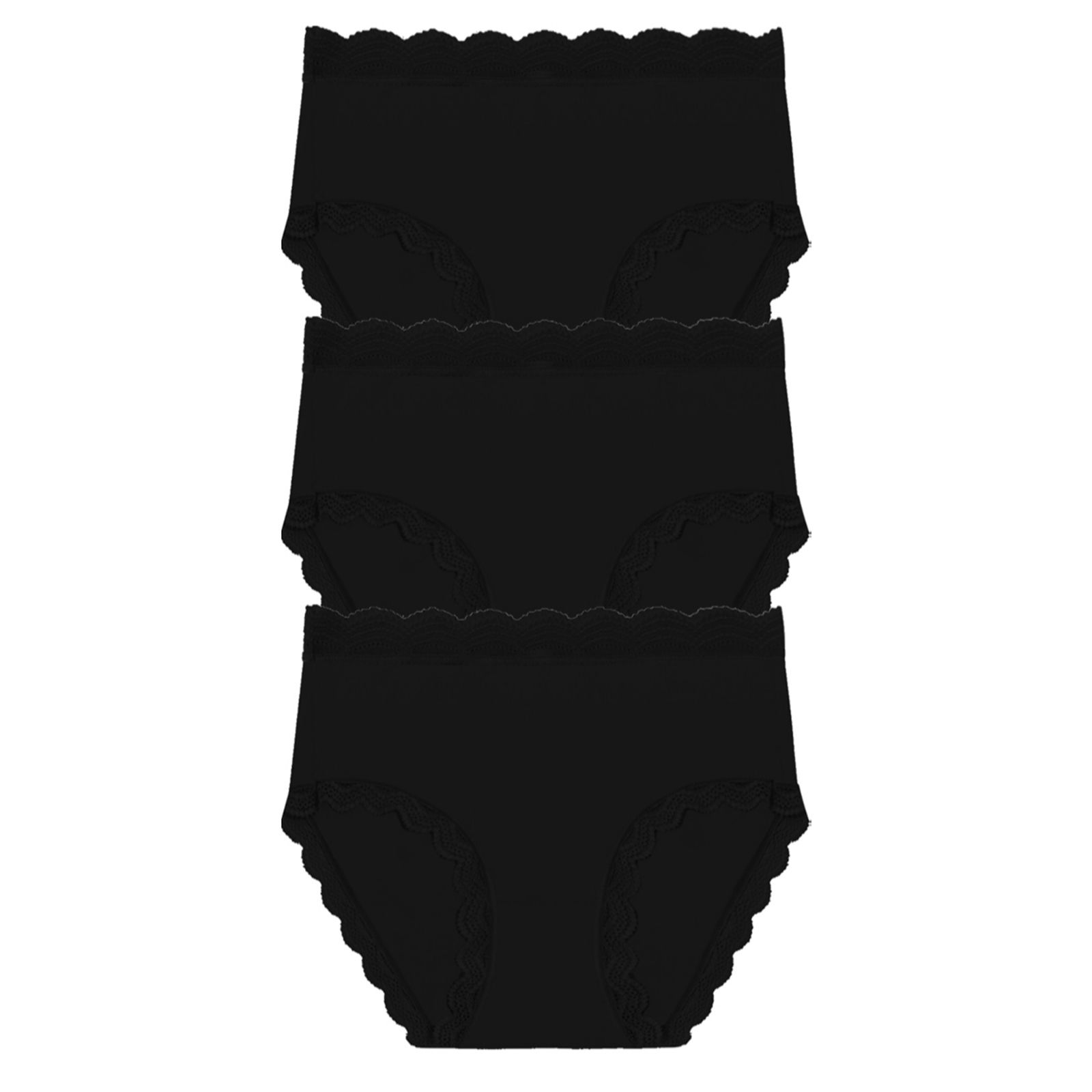 Stripe and Stare 3 Pack High Rise Knickers