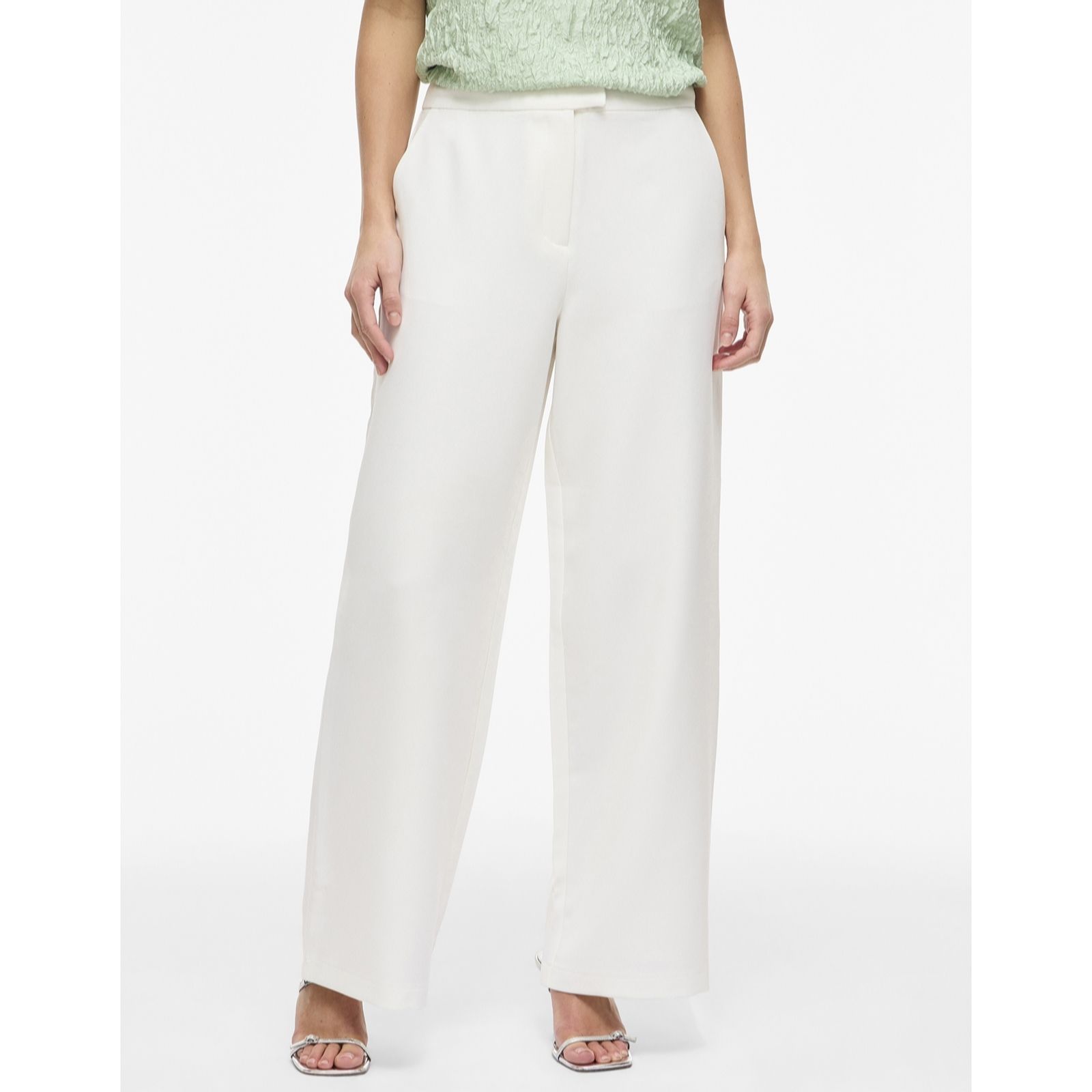 Vila Gery High Waisted Simple Trouser