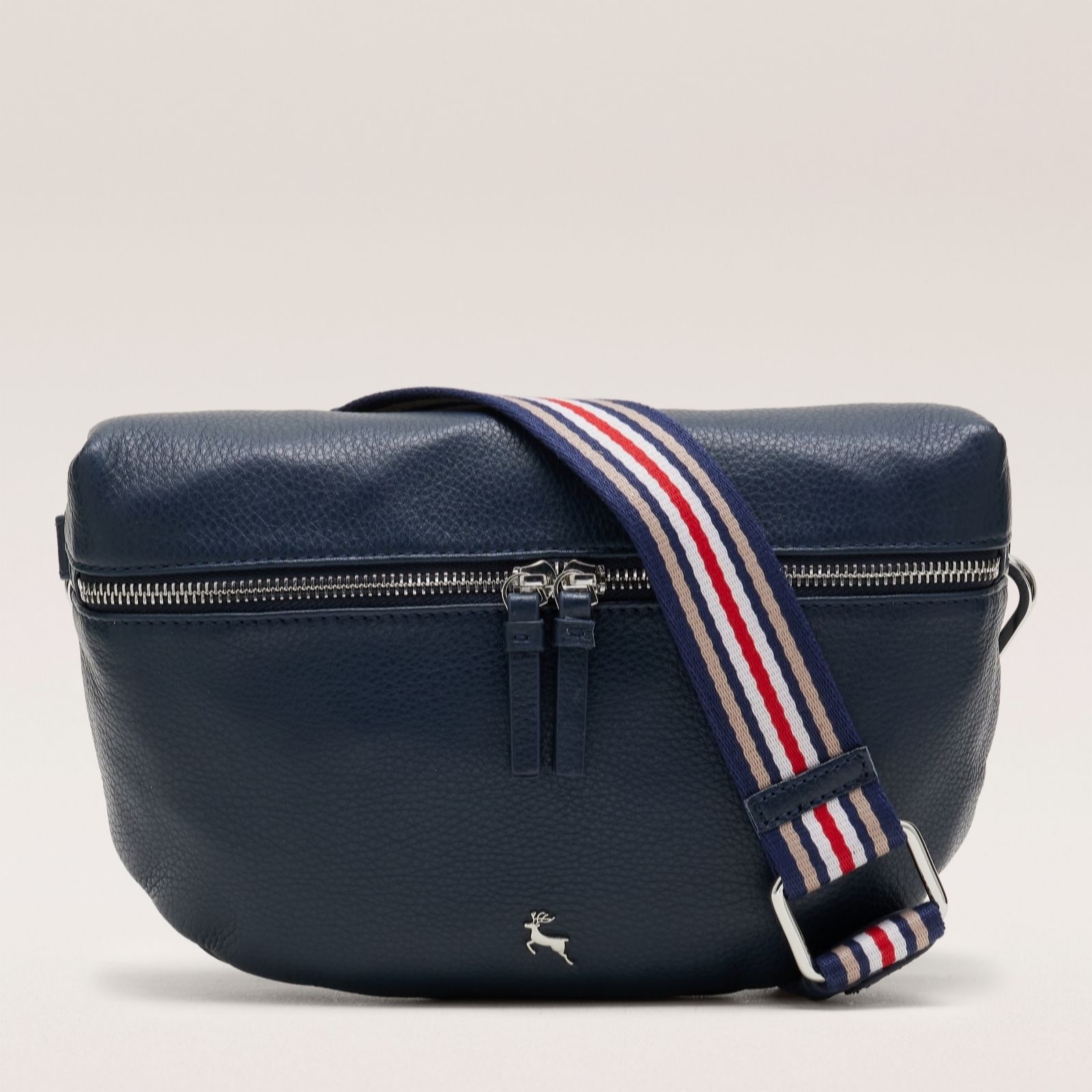 Outlet Ashwood Double Zip Sling with Webbed Strap