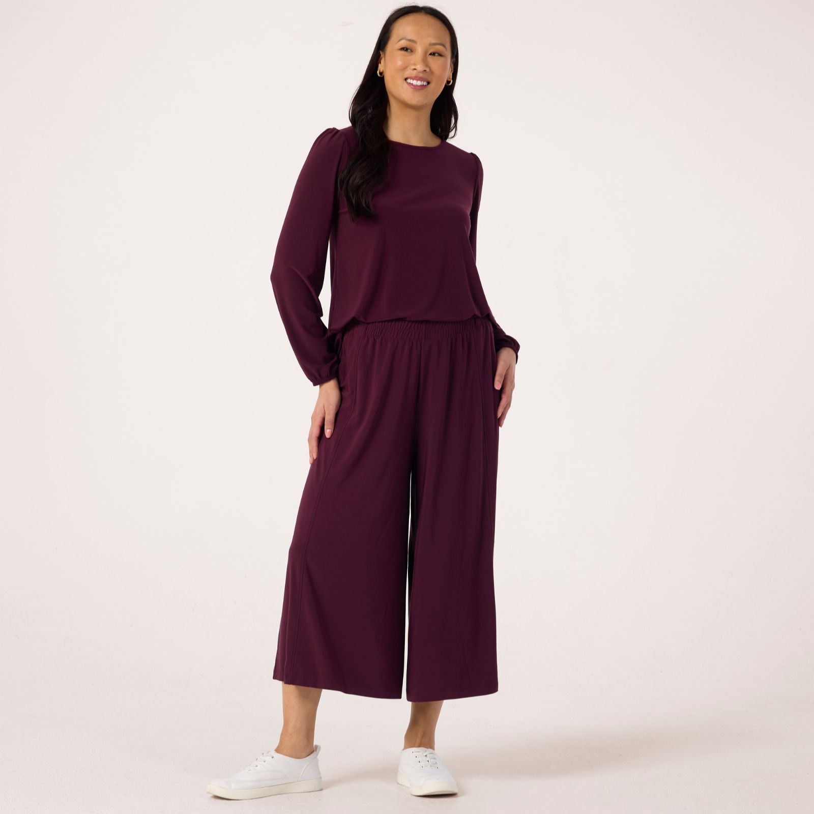 Kim & Co Deluxe Brazil Jersey Culottes Petite
