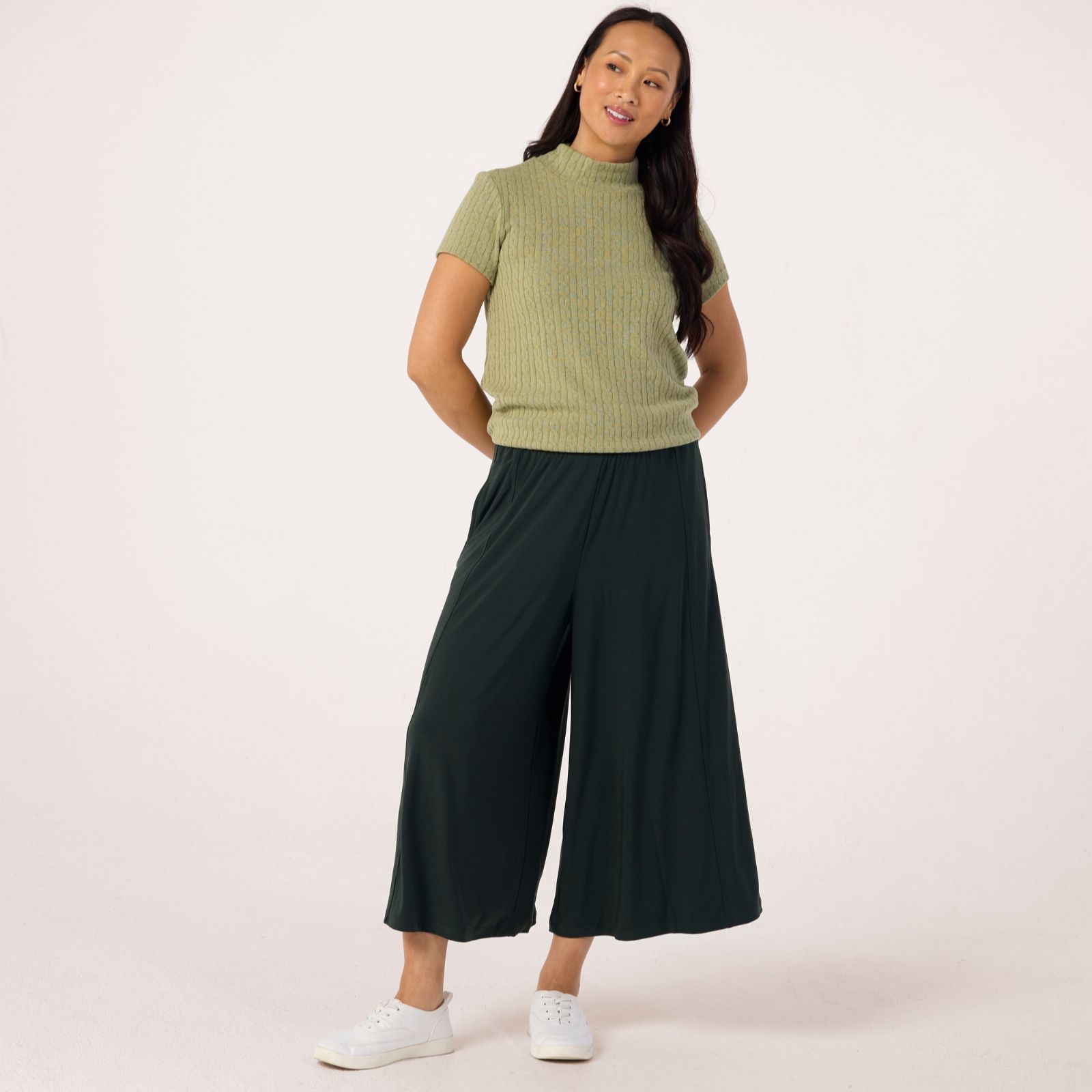 Kim & Co Deluxe Brazil Jersey Culottes Petite