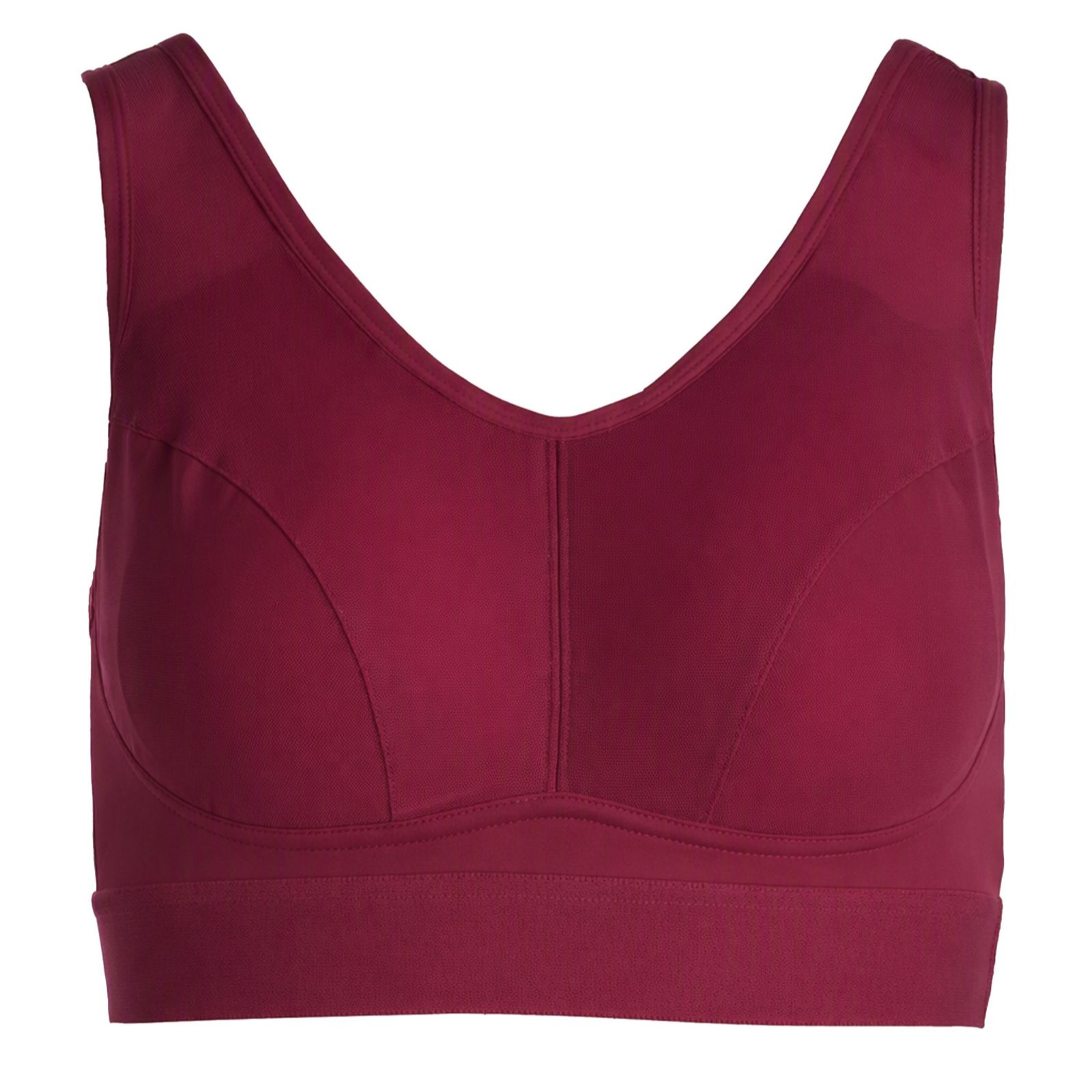 Rhonda Shear Mesh Front Leisure Bra