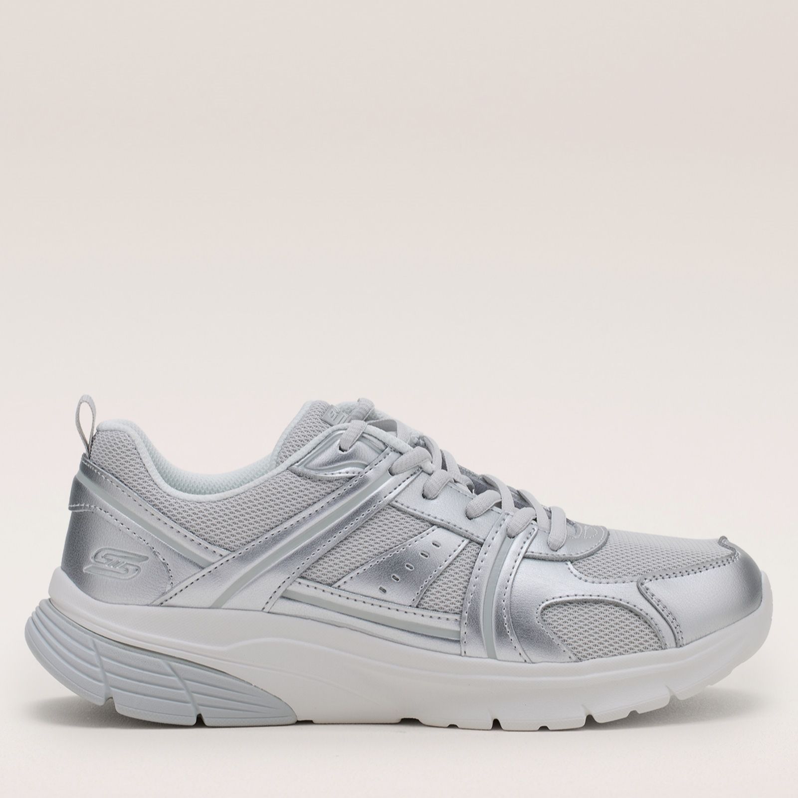 Outlet Skechers Bobs Vamos Lace Up Trainer