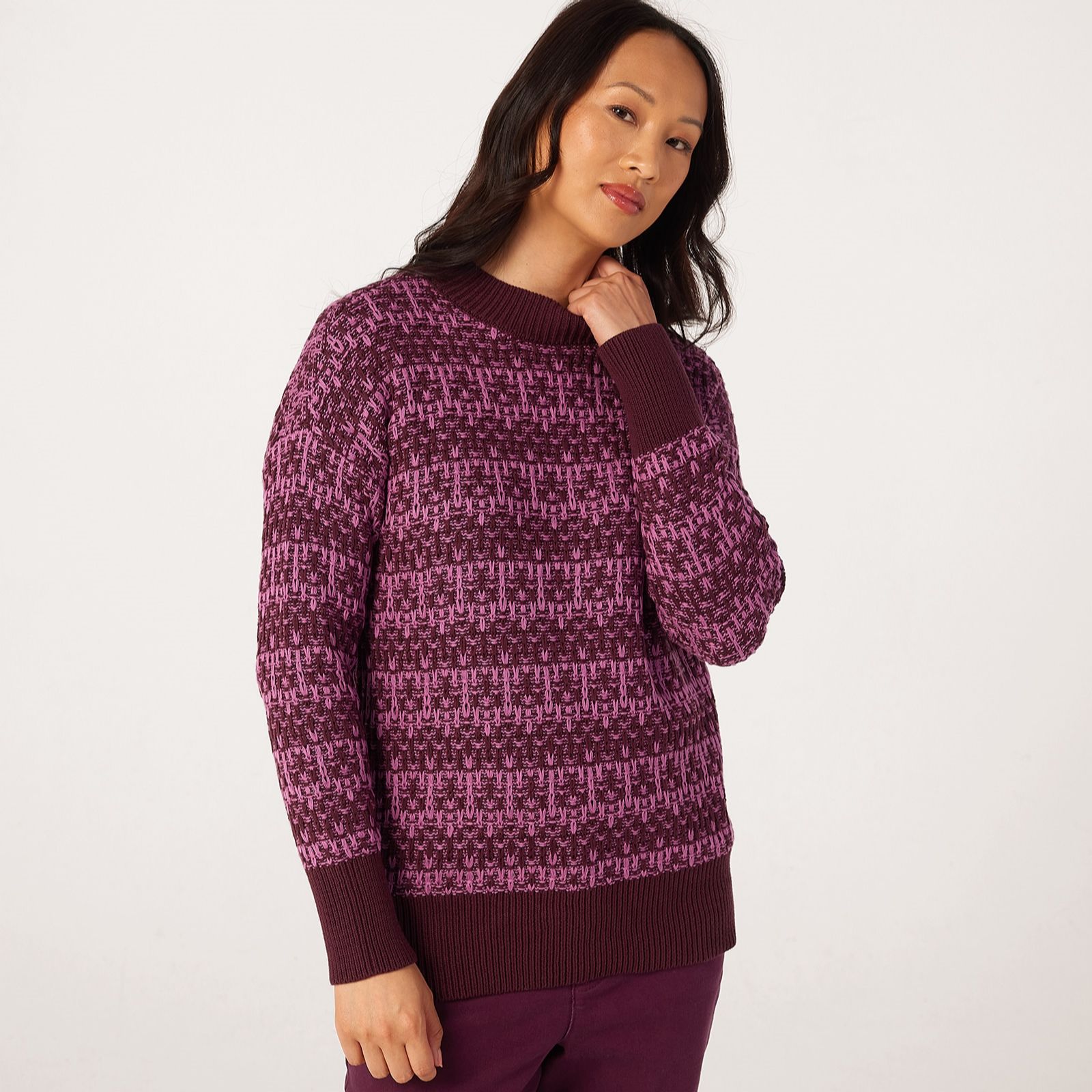 Ruth Langsford Mono Stitch Funnel Neck Jumper