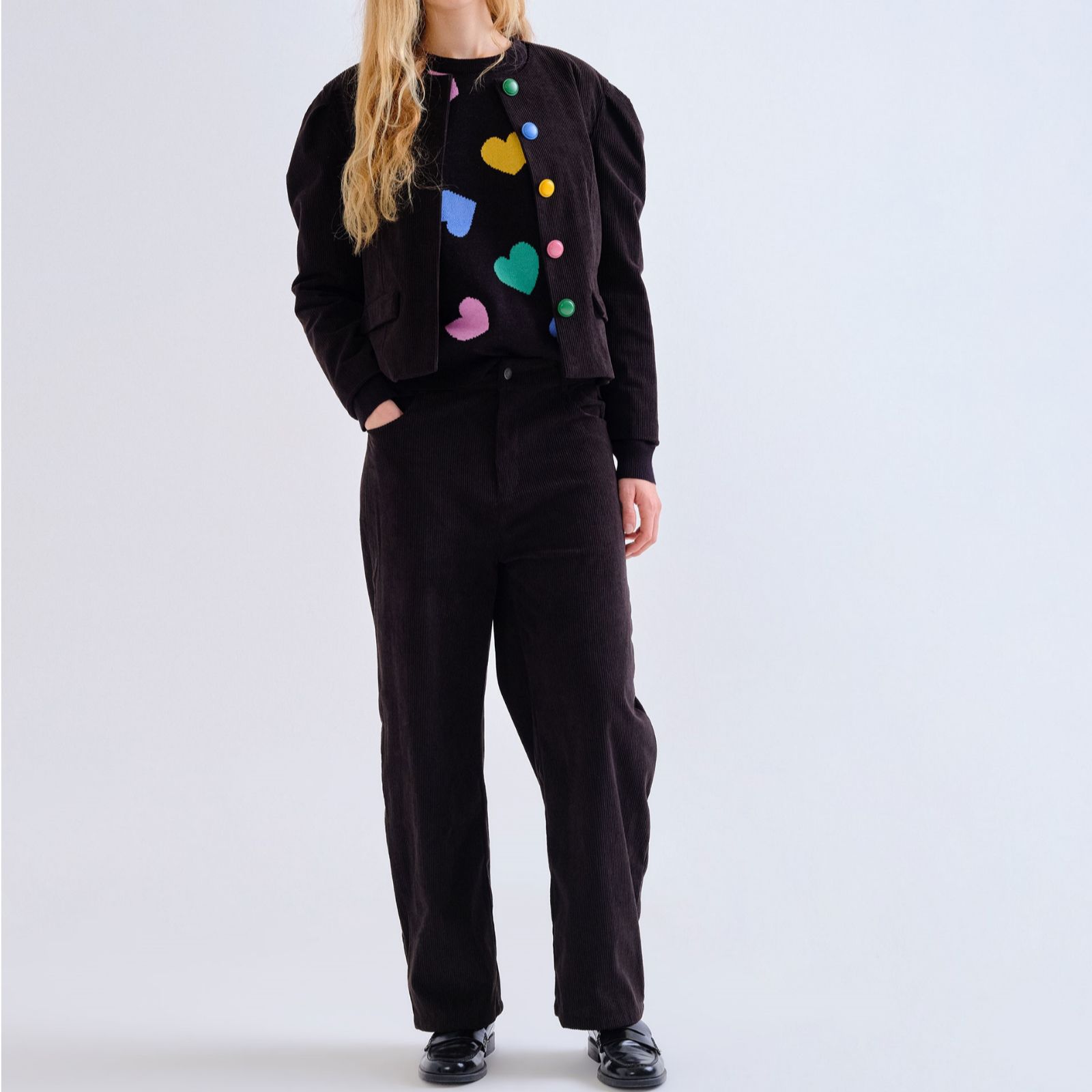 Compania Fantastica Corduroy Fabric Trousers