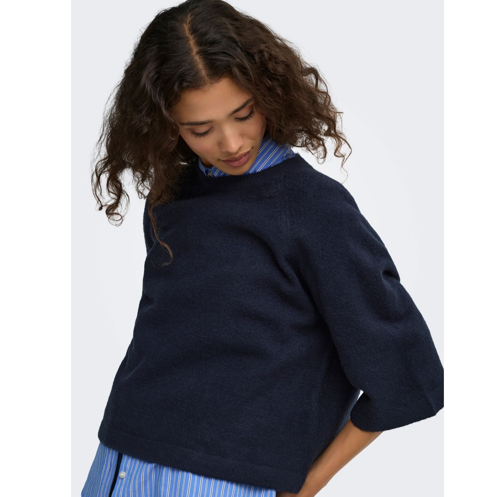 Only Simoni Batwing Sleeve Knitted Jumper