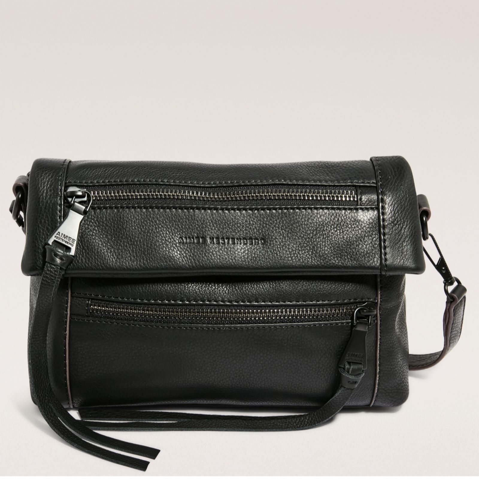 Outlet Aimee Kestenberg Crosstown Multiway Leather Crossbody