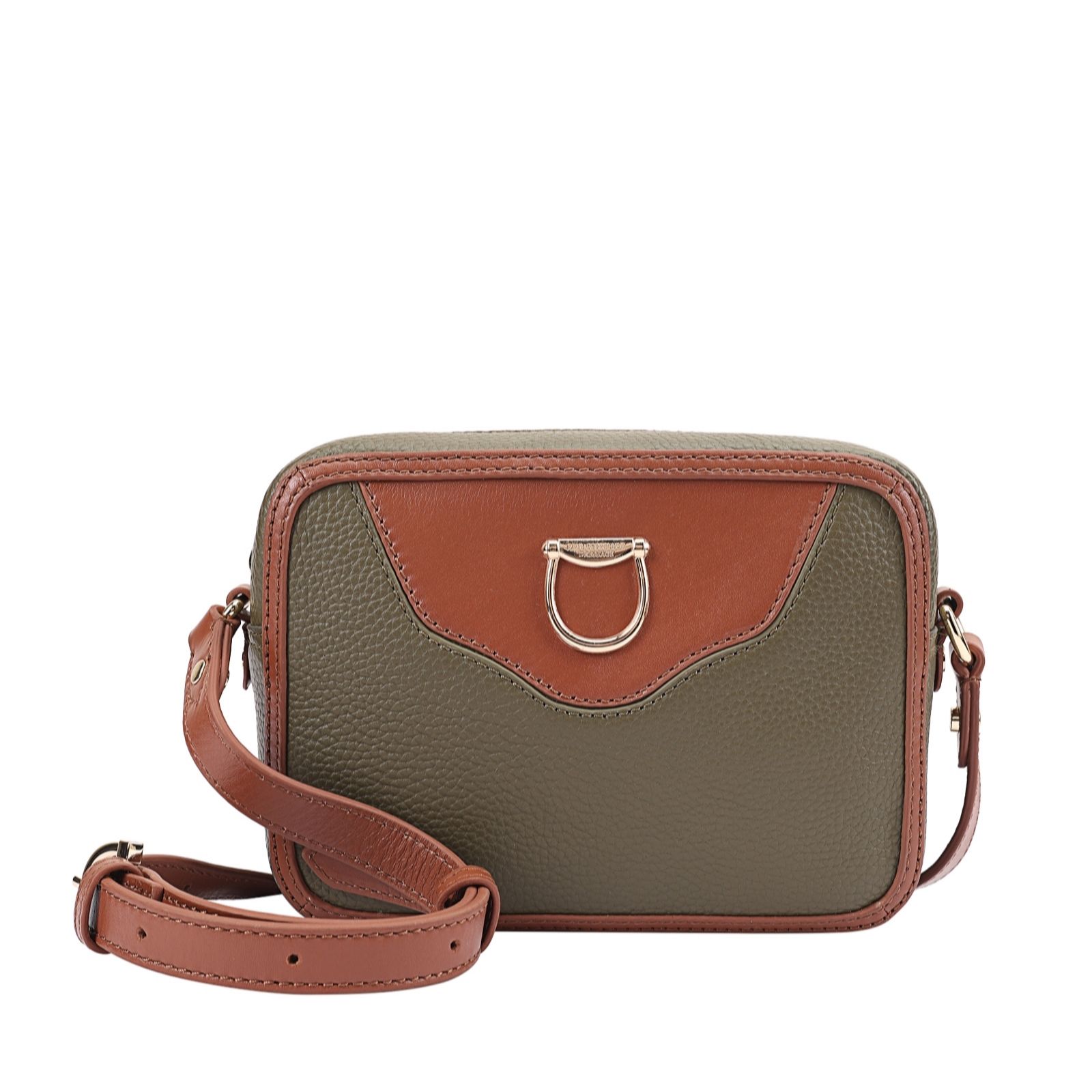 Paul Costelloe Dressage Leather Cross-Body Camera Bag