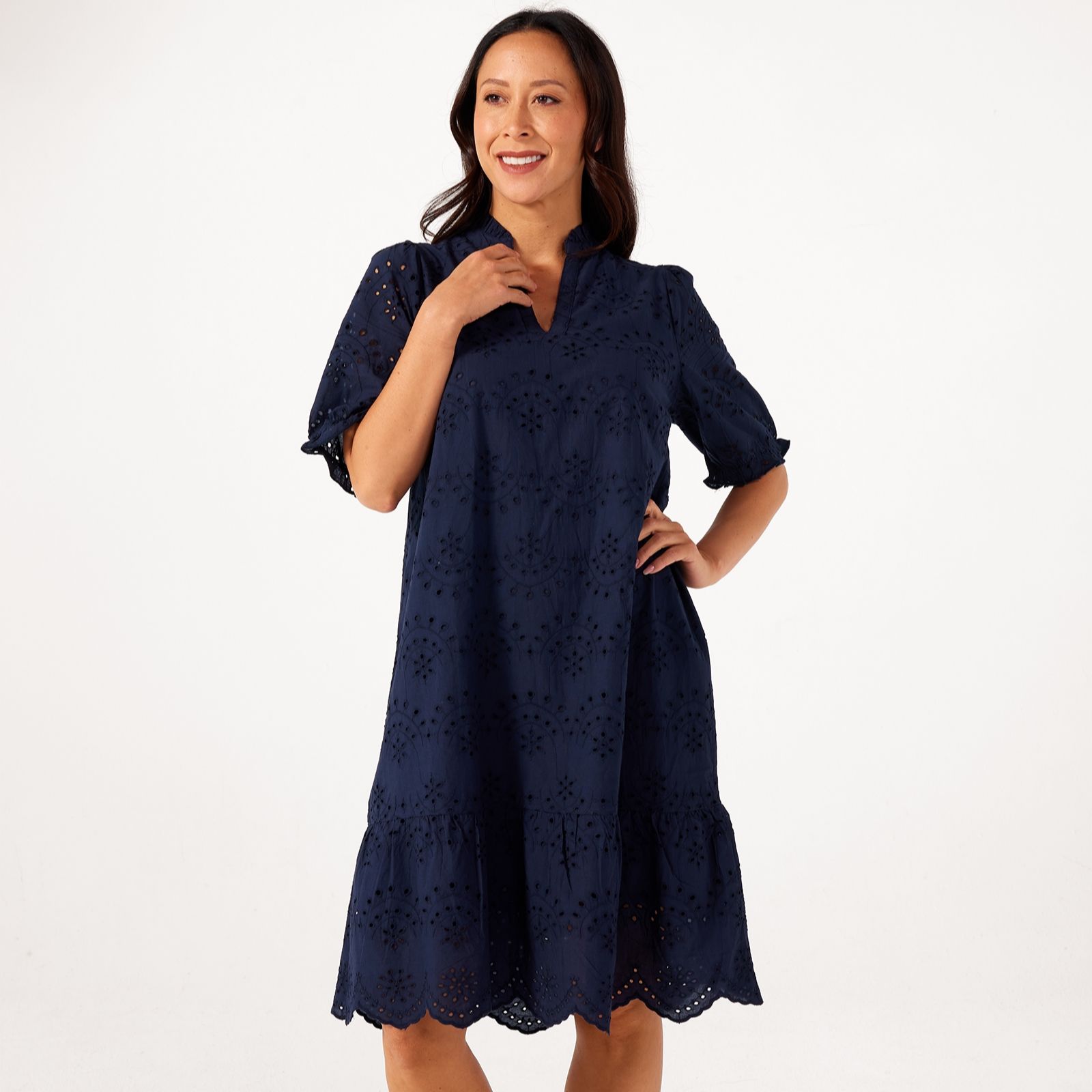 Saint Tropez Geleska Tiered Dress