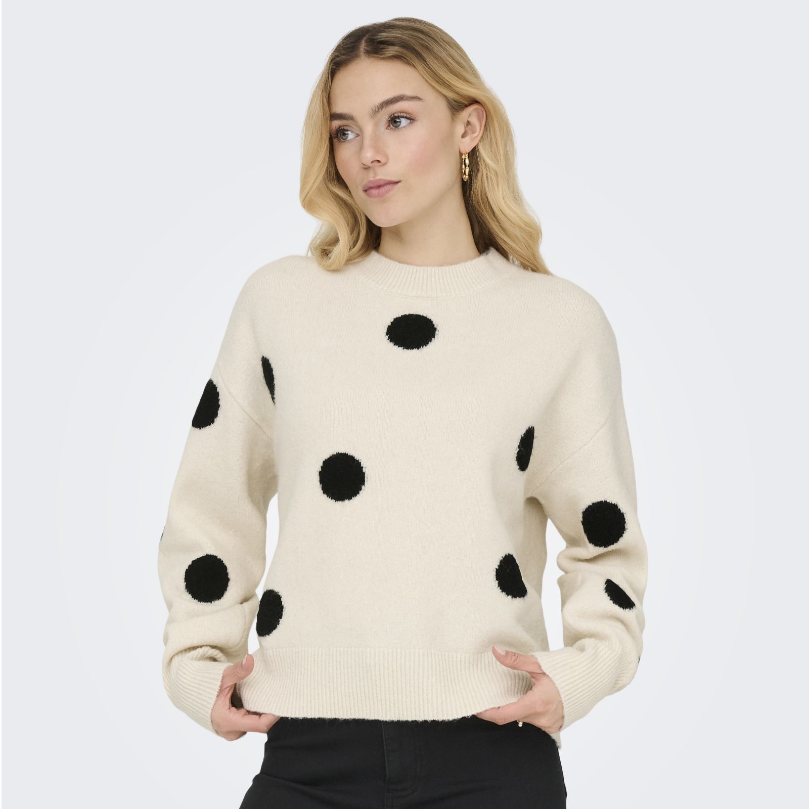 JDY Monica Dot Knitted Jumper