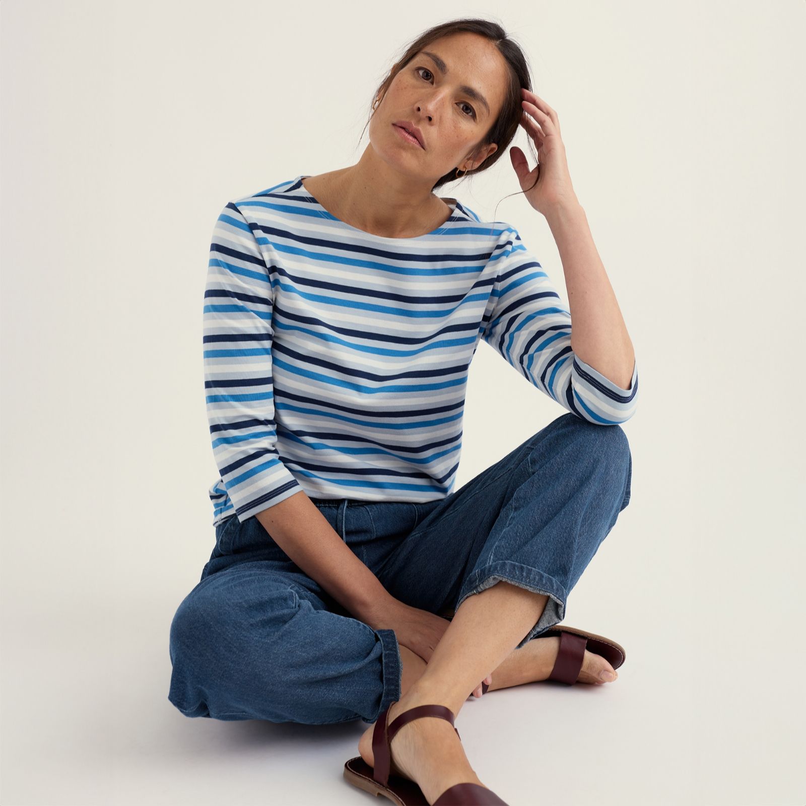 Seasalt Cornwall Breton Style Sailor Top