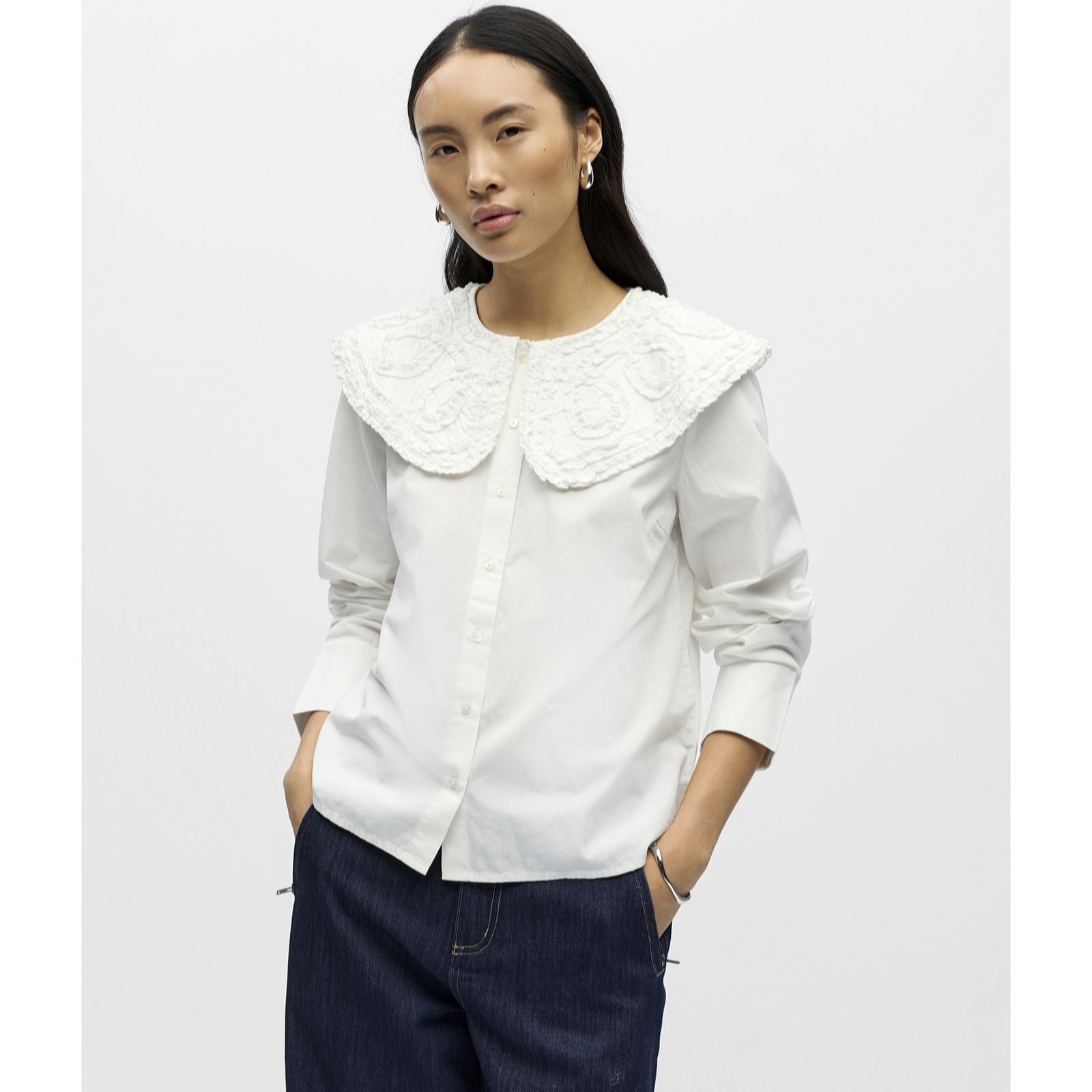 Object Nesa Collar Detail Shirt