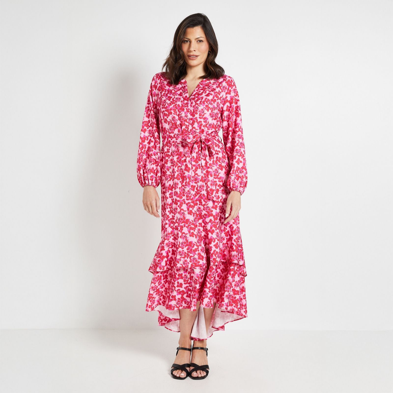 Wallis Floral Spot Print Dress Standard