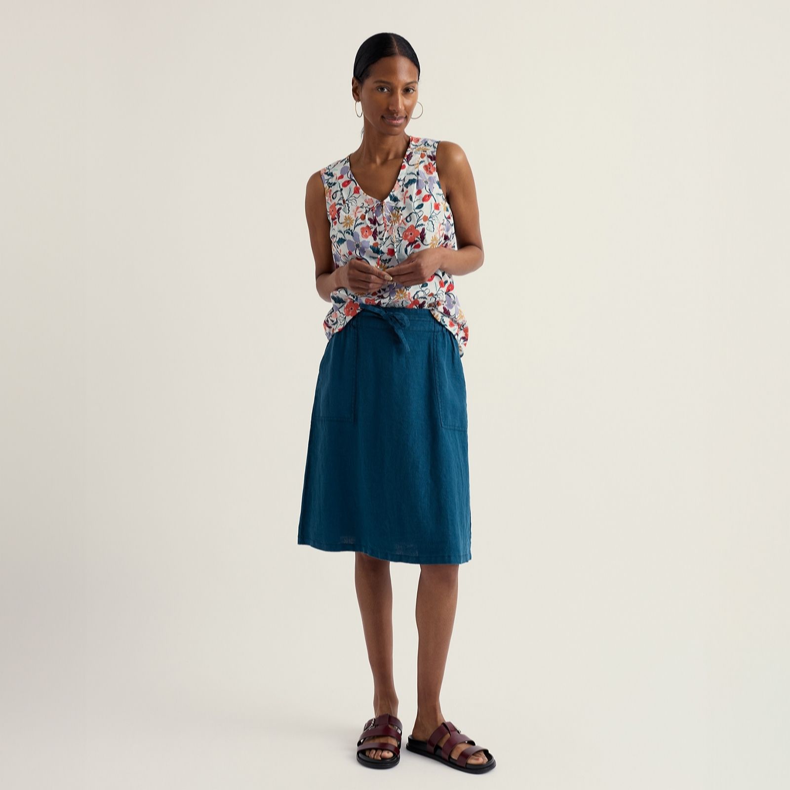 Seasalt Cornwall Pepper Moth Skirt