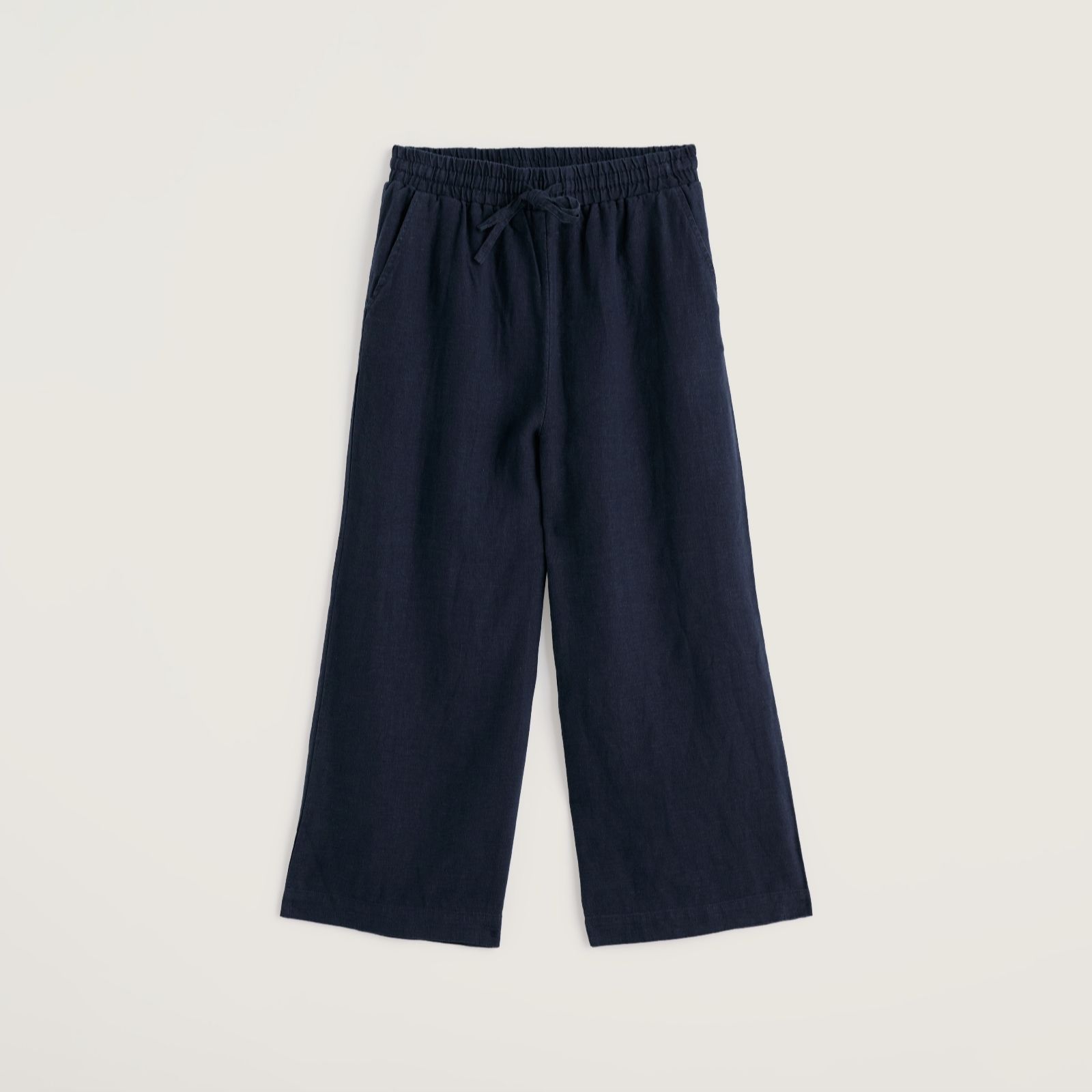 Seasalt Cornwall Linen Tide Flow Cropped Trousers Standard