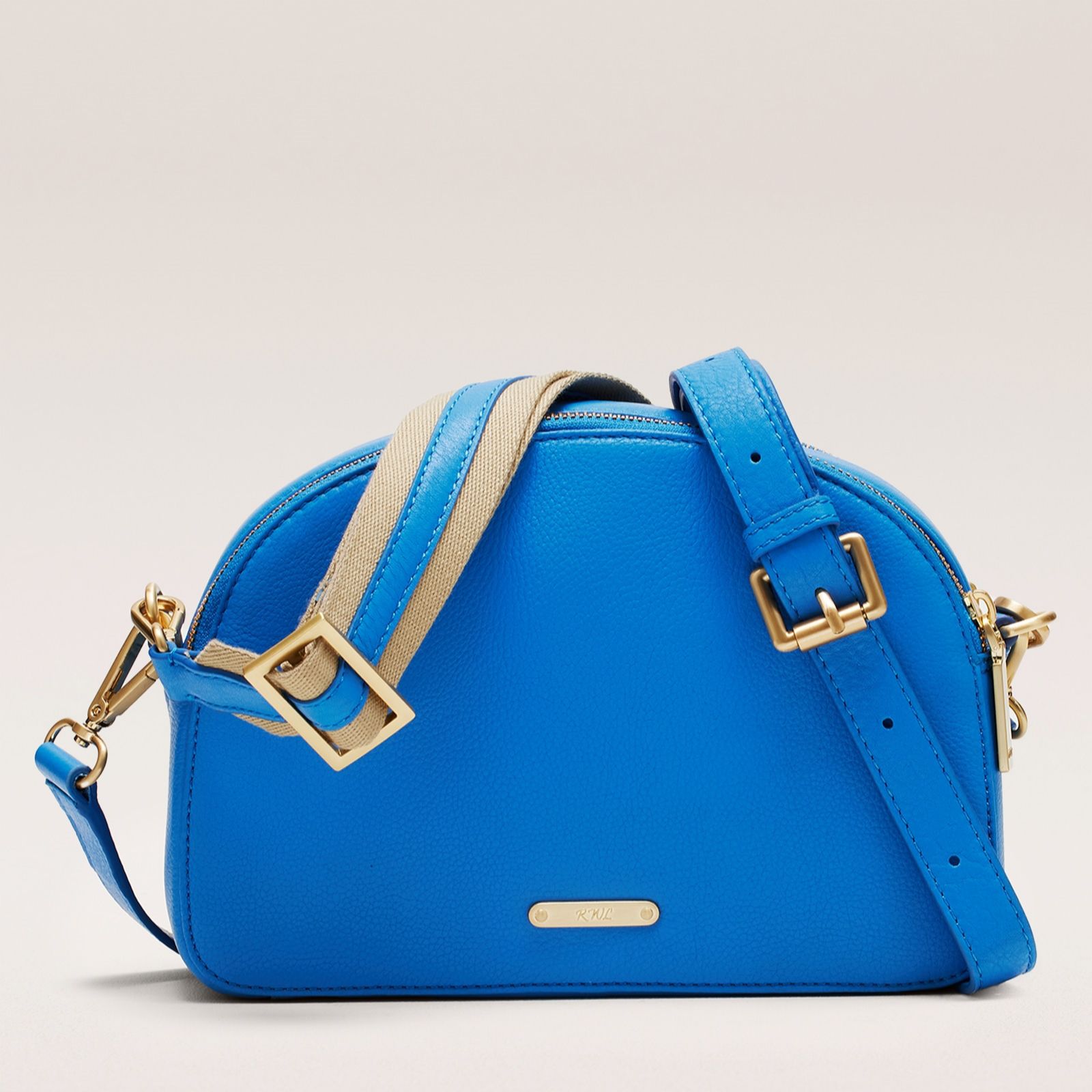 Ruth Langsford Double Compartment Leather Crossbody
