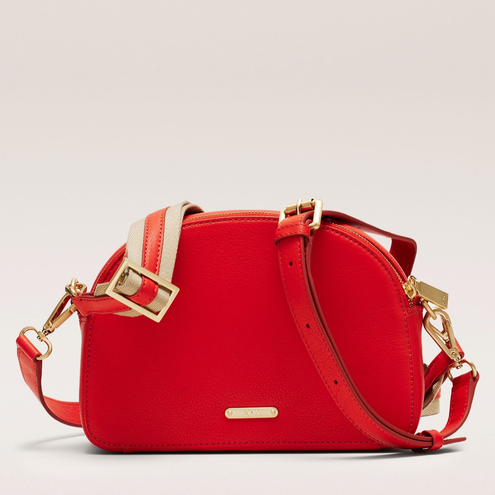 Ruth Langsford Double Compartment Leather Crossbody