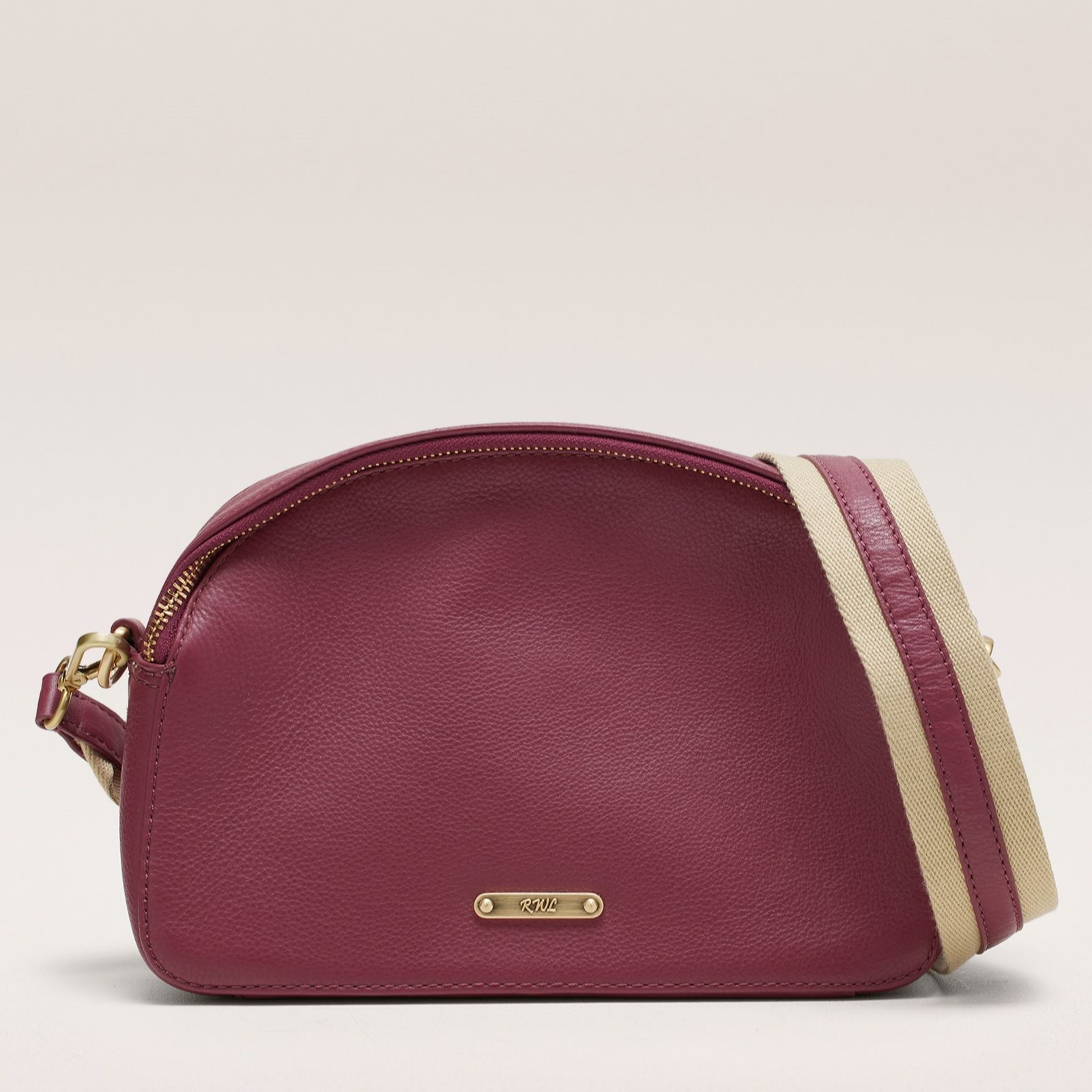 Ruth Langsford Double Compartment Leather Crossbody