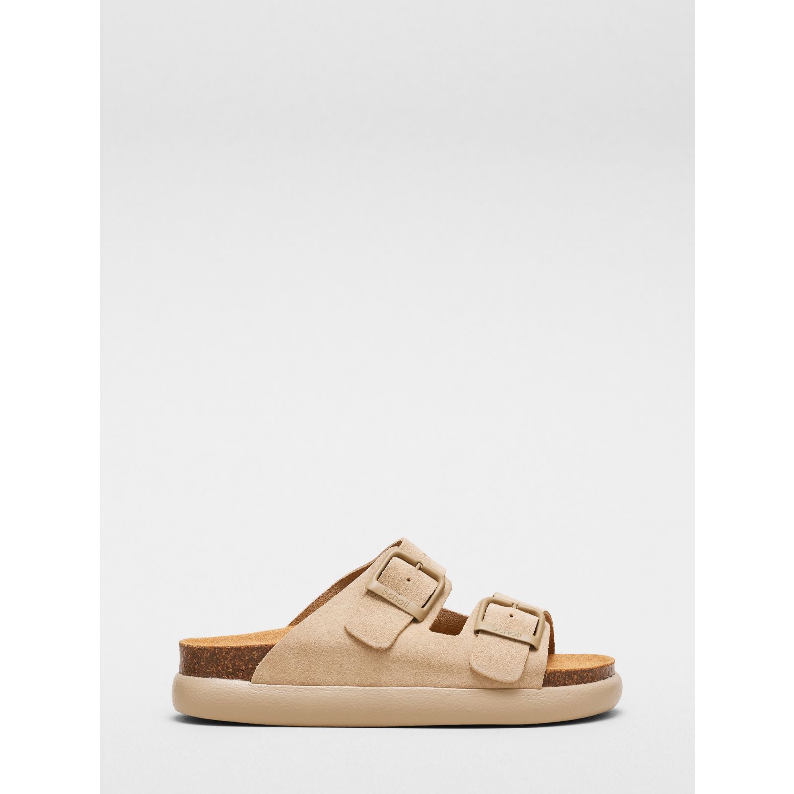 Scholl Noelle Chunky Suede Sandal