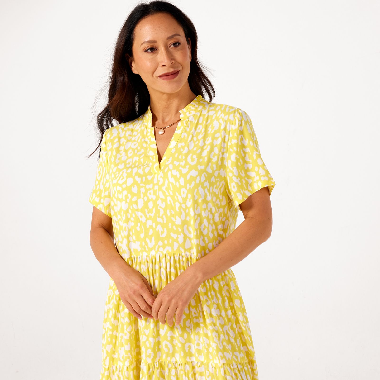 Saint Tropez Eda Maxi Tiered Dress