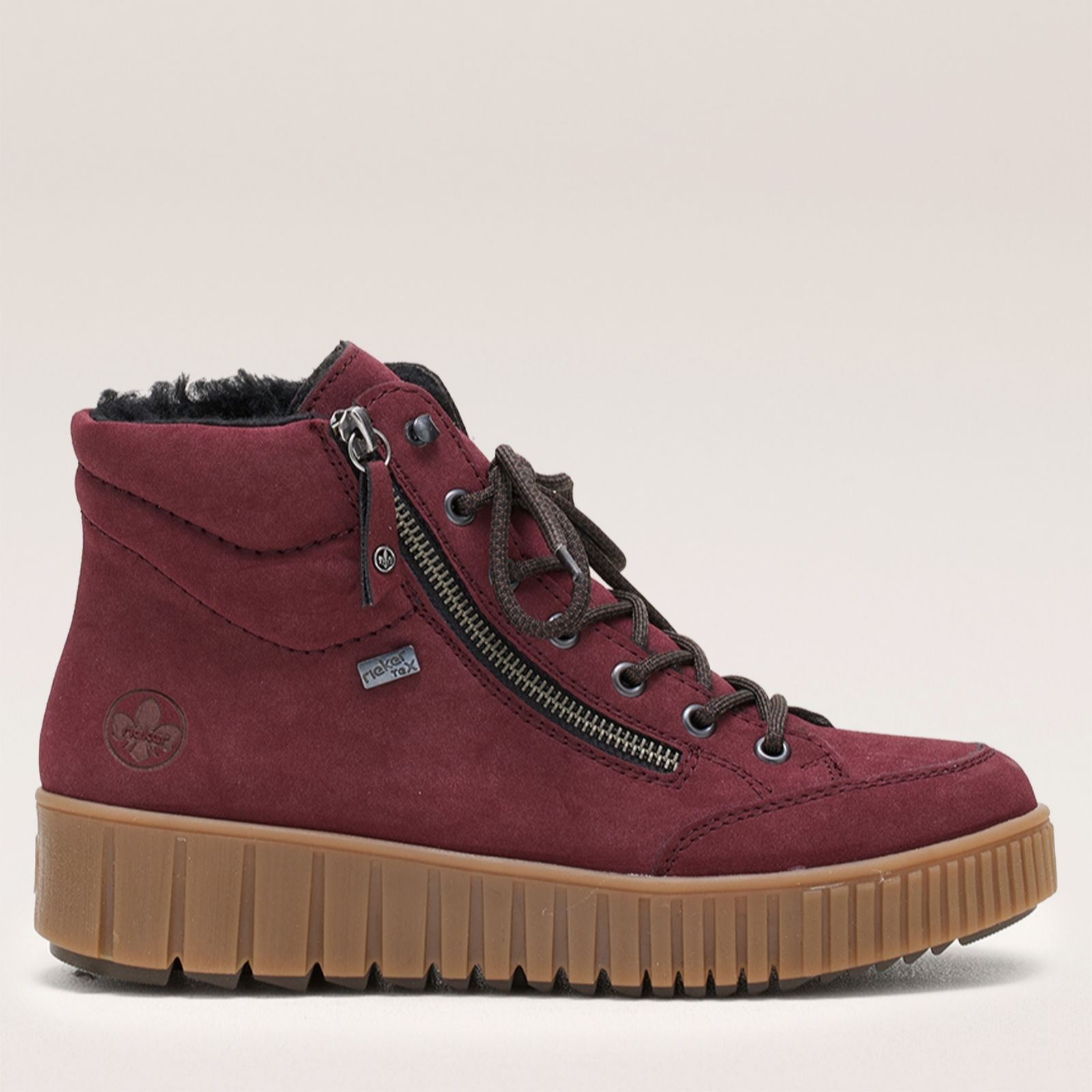 Rieker Warm Lined Water Resistant Trainer Boots