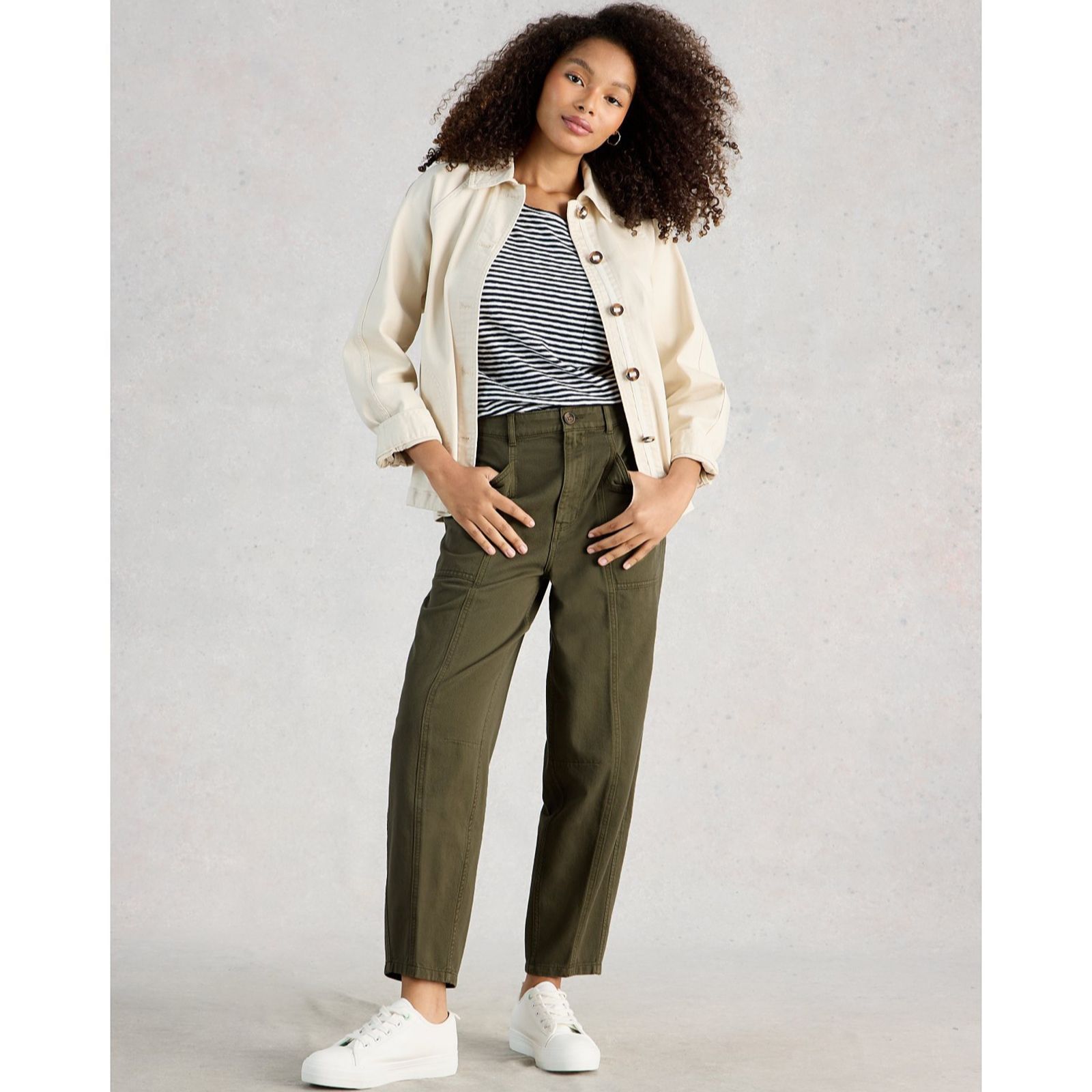 White Stuff Aubrey Barrel Trousers