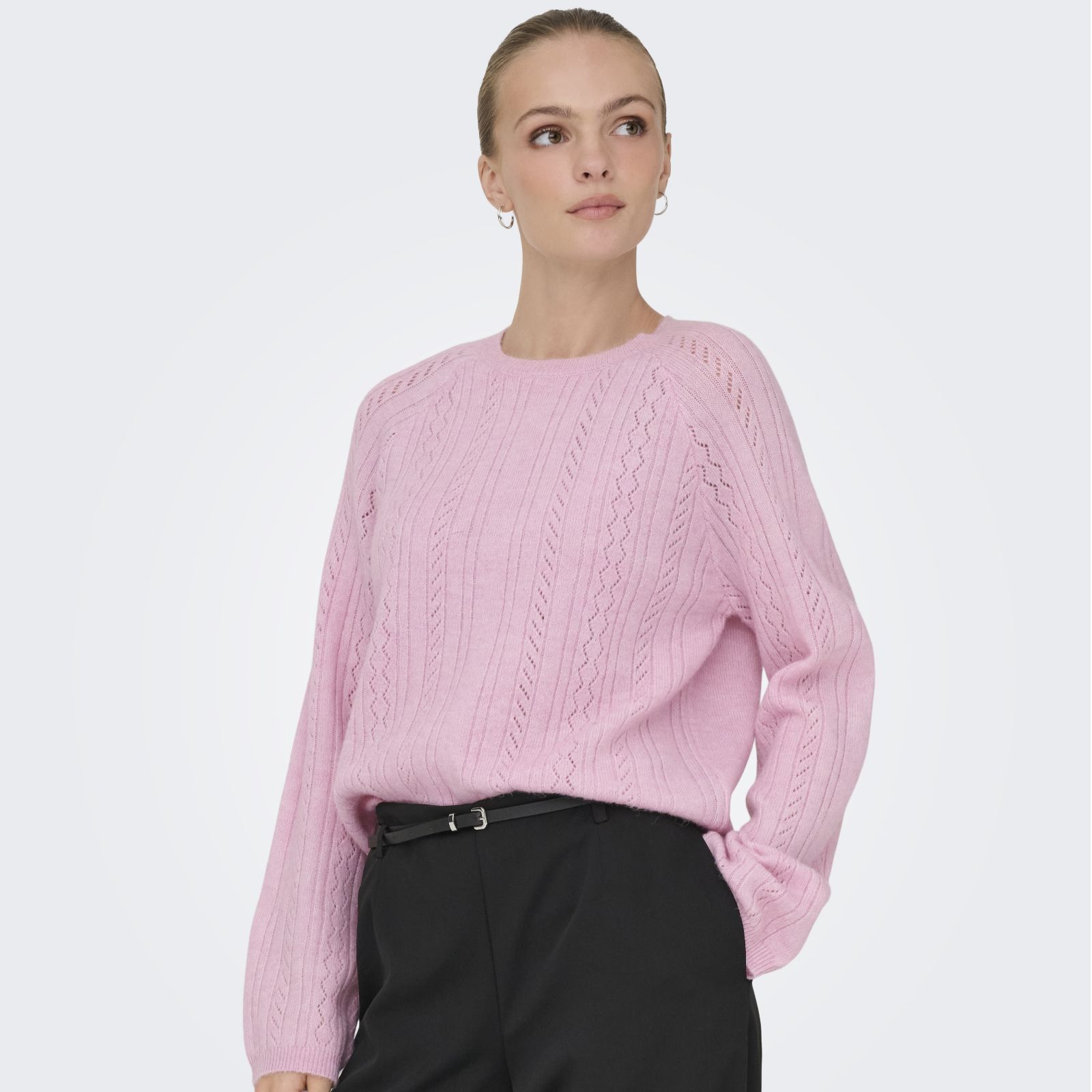 JDY April Pointelle Detail Jumper