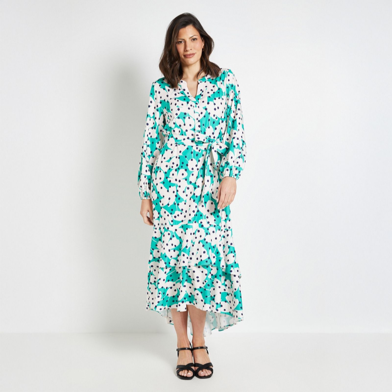 Wallis Floral Spot Print Dress