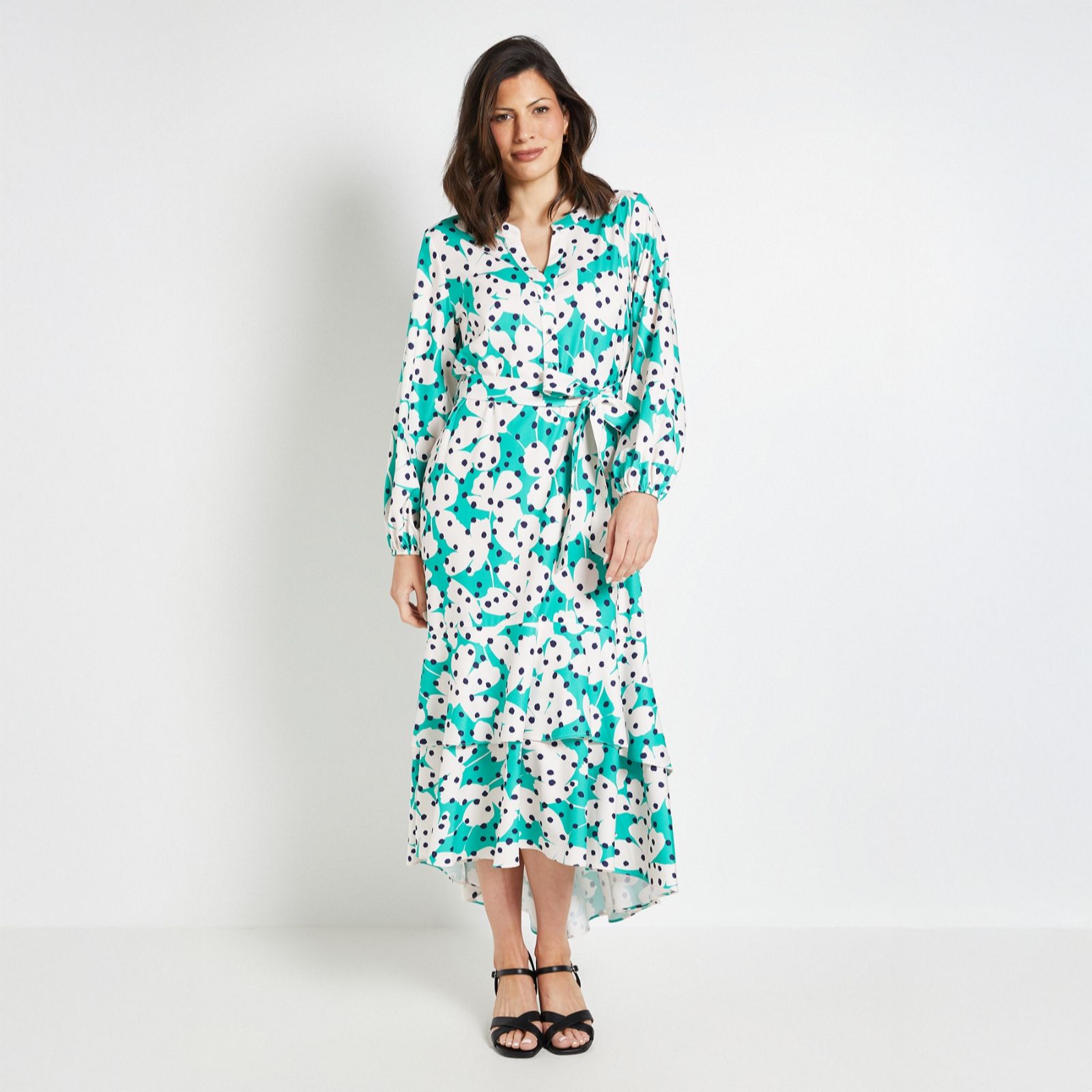 Wallis Floral Spot Print Dress